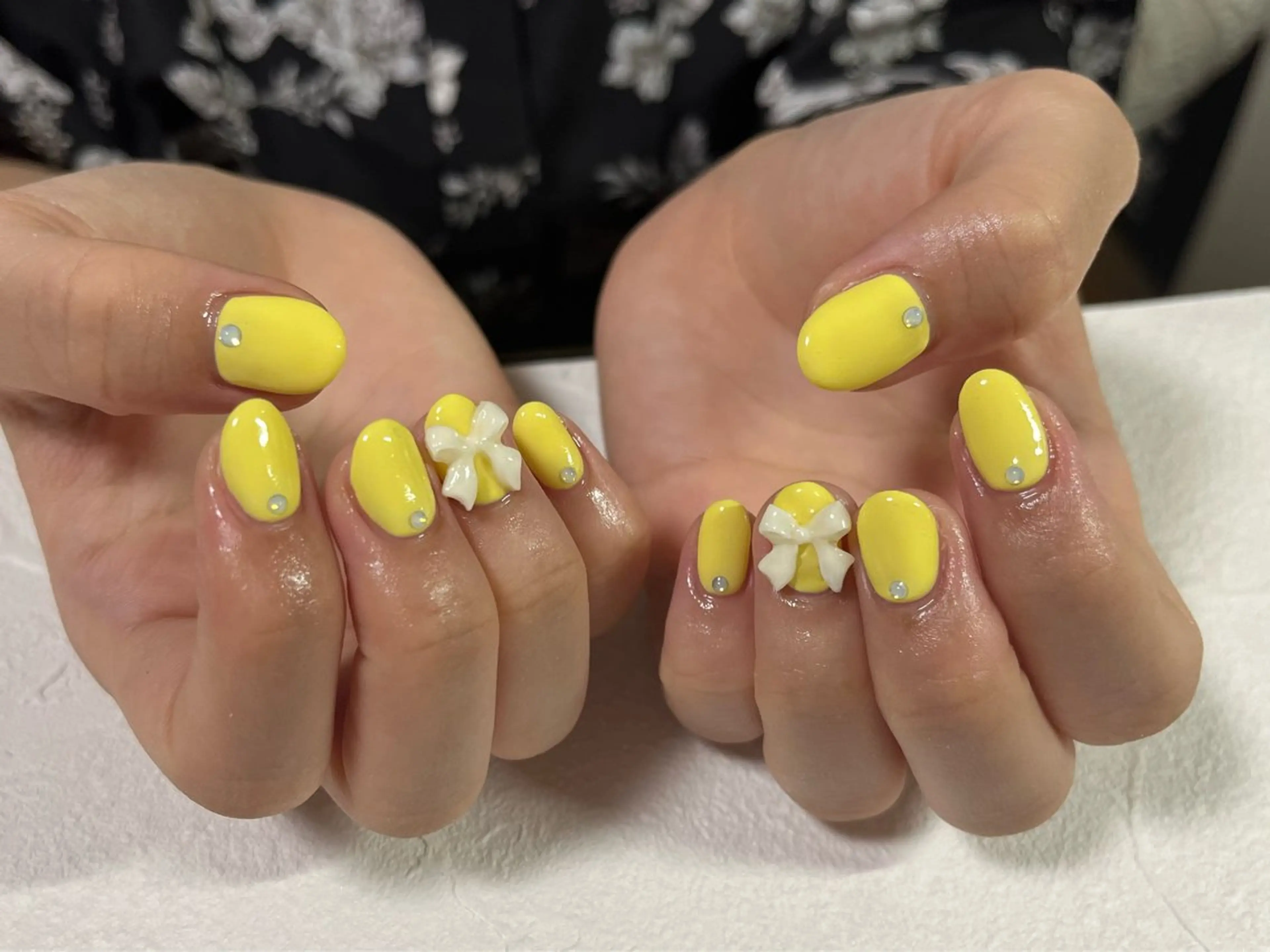 ネイル 韓国ネイル ストーンネイル ハンドネイル mogunail &blowのネイルデザイン