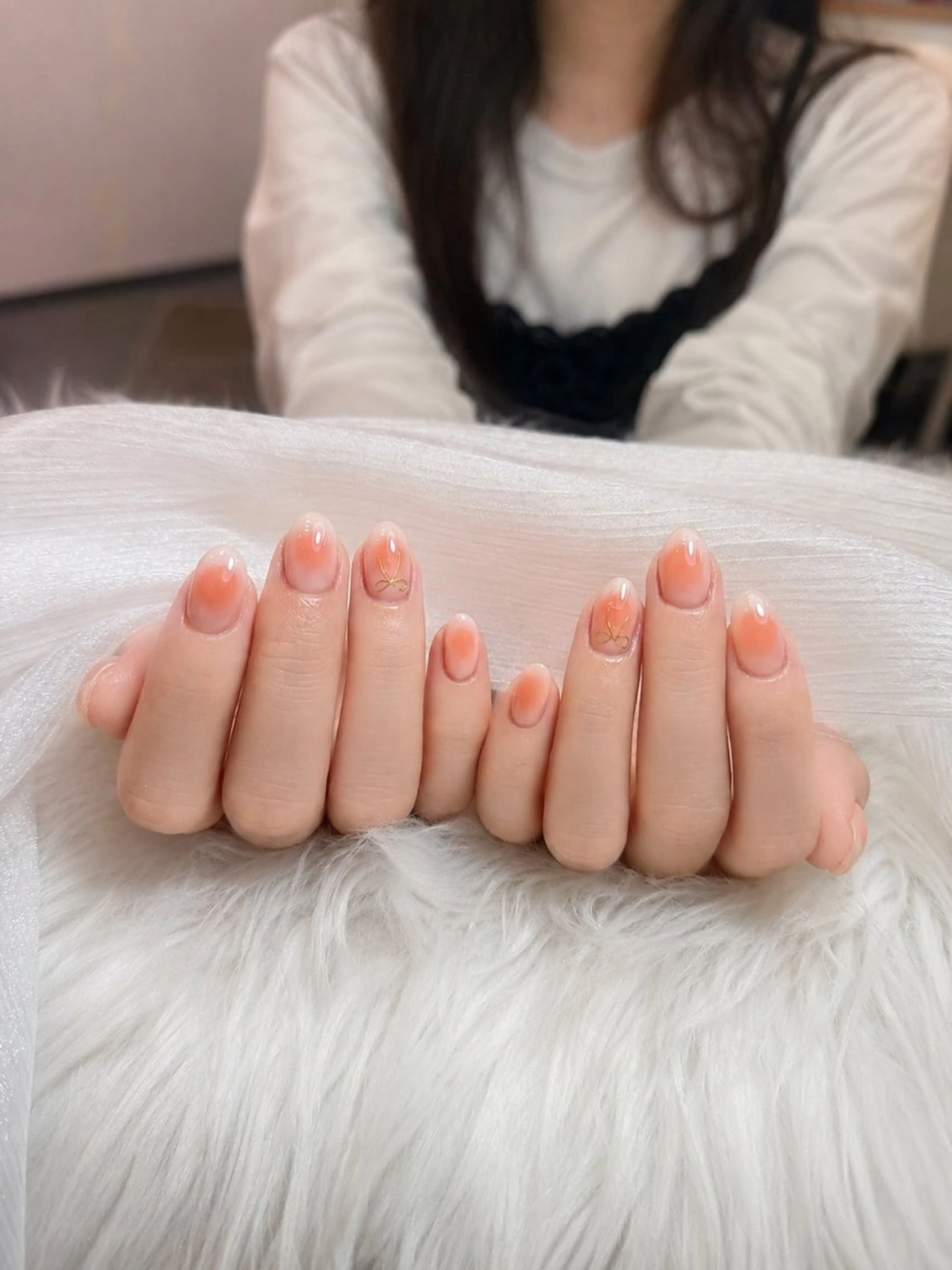 ネイル ジェルネイル 韓国ネイル 持ち込み シンプルネイル ワンホンネイル MEO MEO NAIL 守山のネイルデザイン