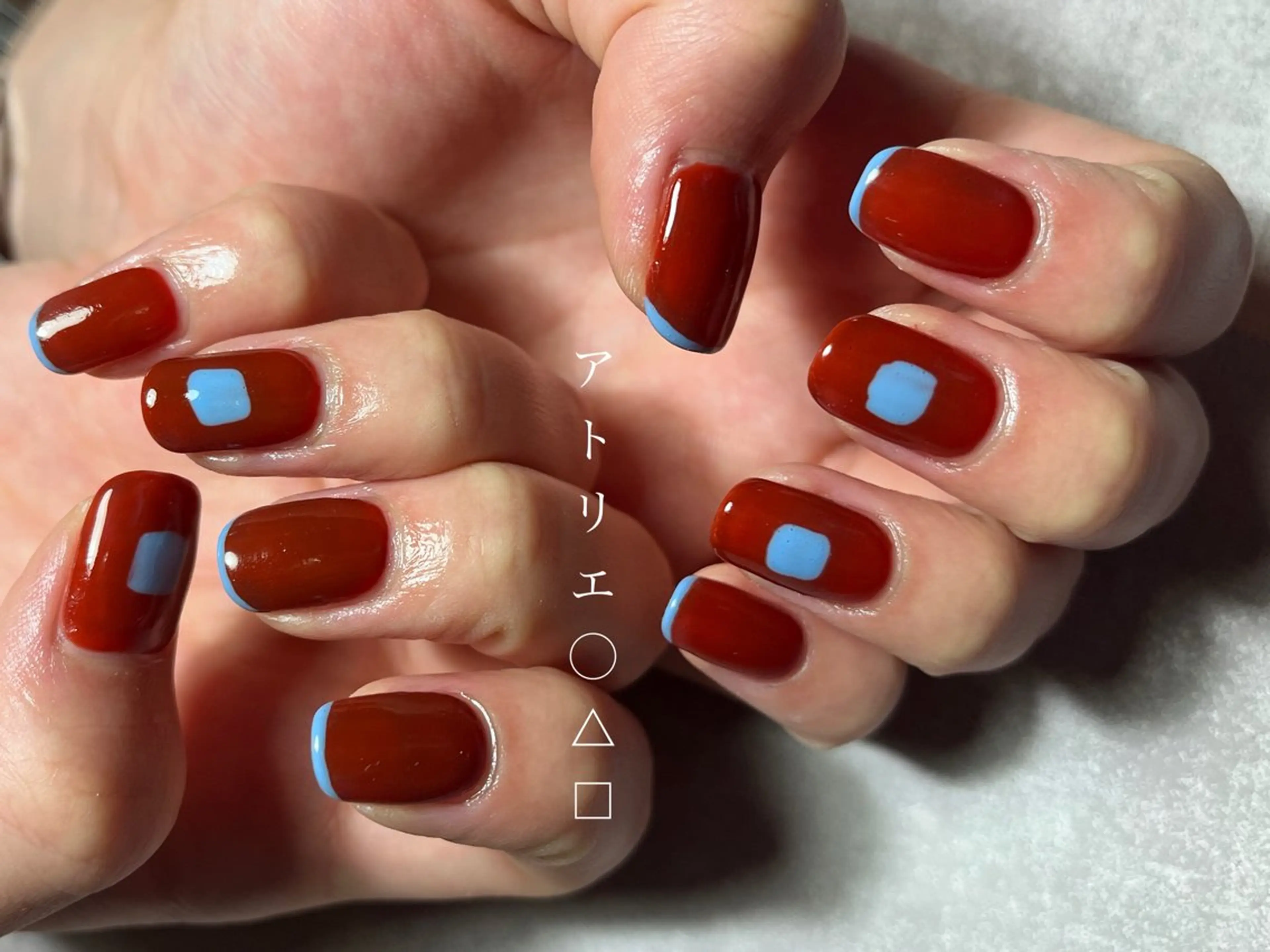 ネイル ハンドネイル アトリエ ○△□のネイルデザイン