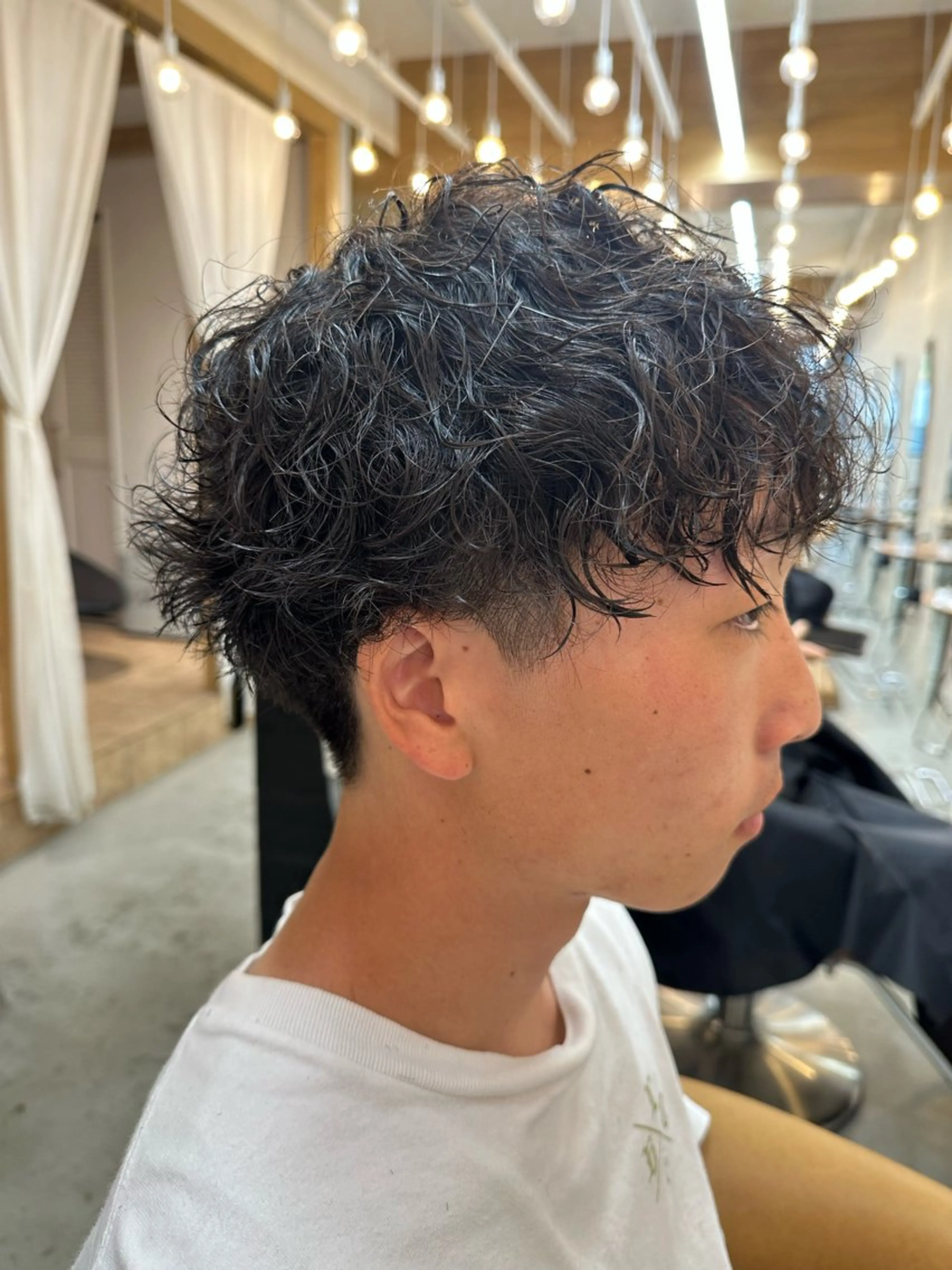 パーマ メンズ メンズパーマ カット パーマ トリートメント 巻ける縮毛矯正✨ ボブ/ショートともきのヘアスタイル