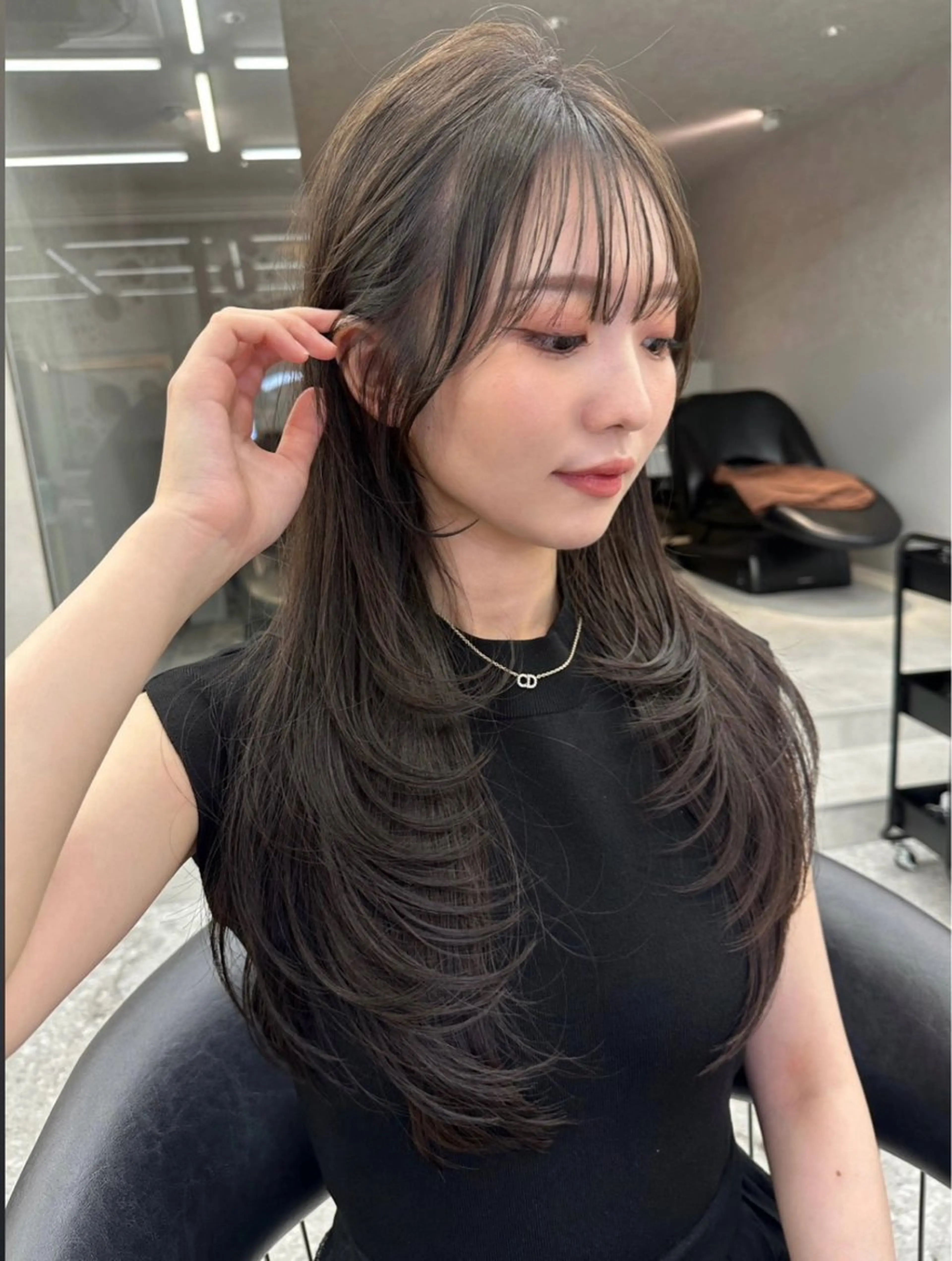 ロング mao 福岡美容師/韓国ヘアのヘアスタイル