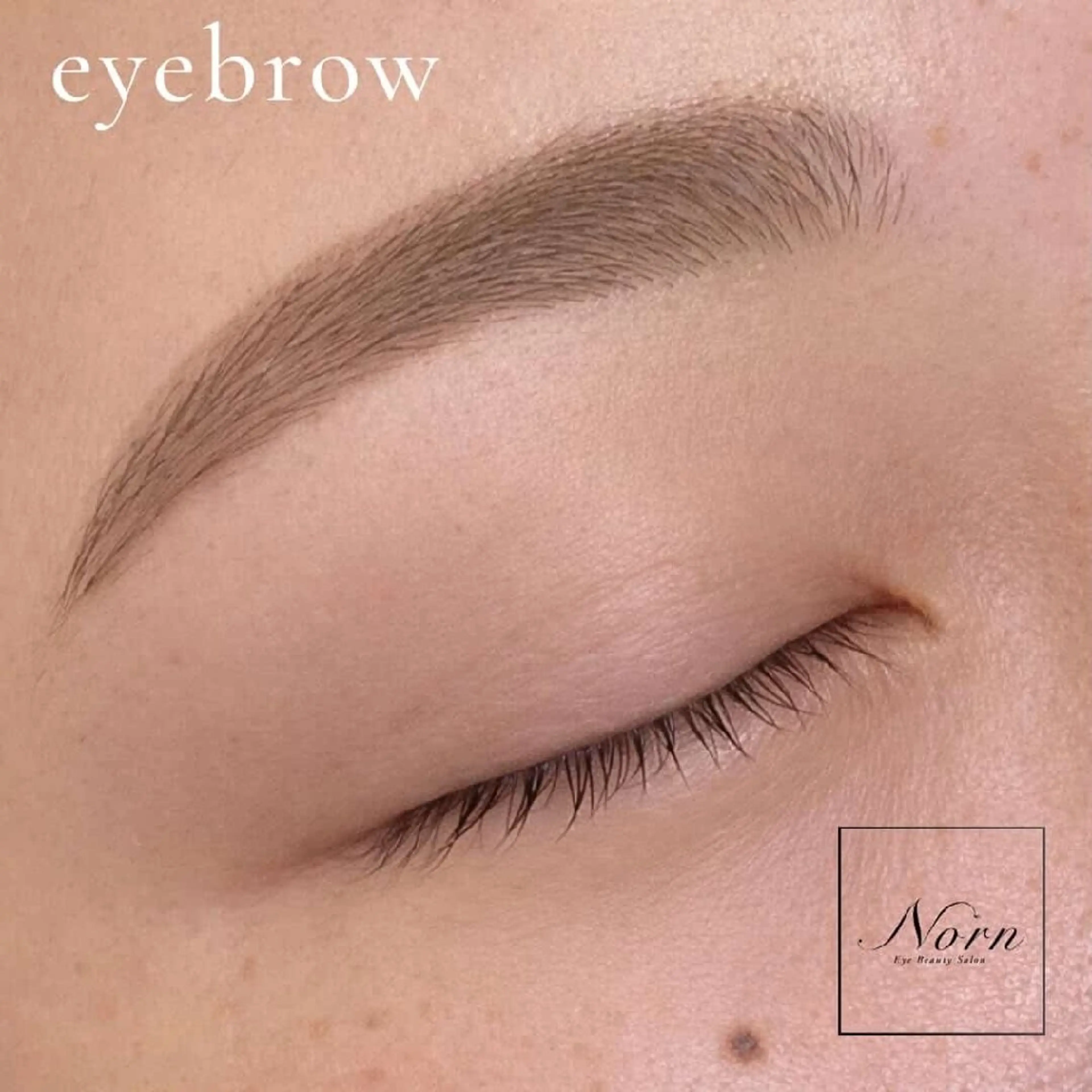 アイブロウ Norn海老名所属・Norn海老名店🌸 HAYASHIのマツエク・マツパデザイン