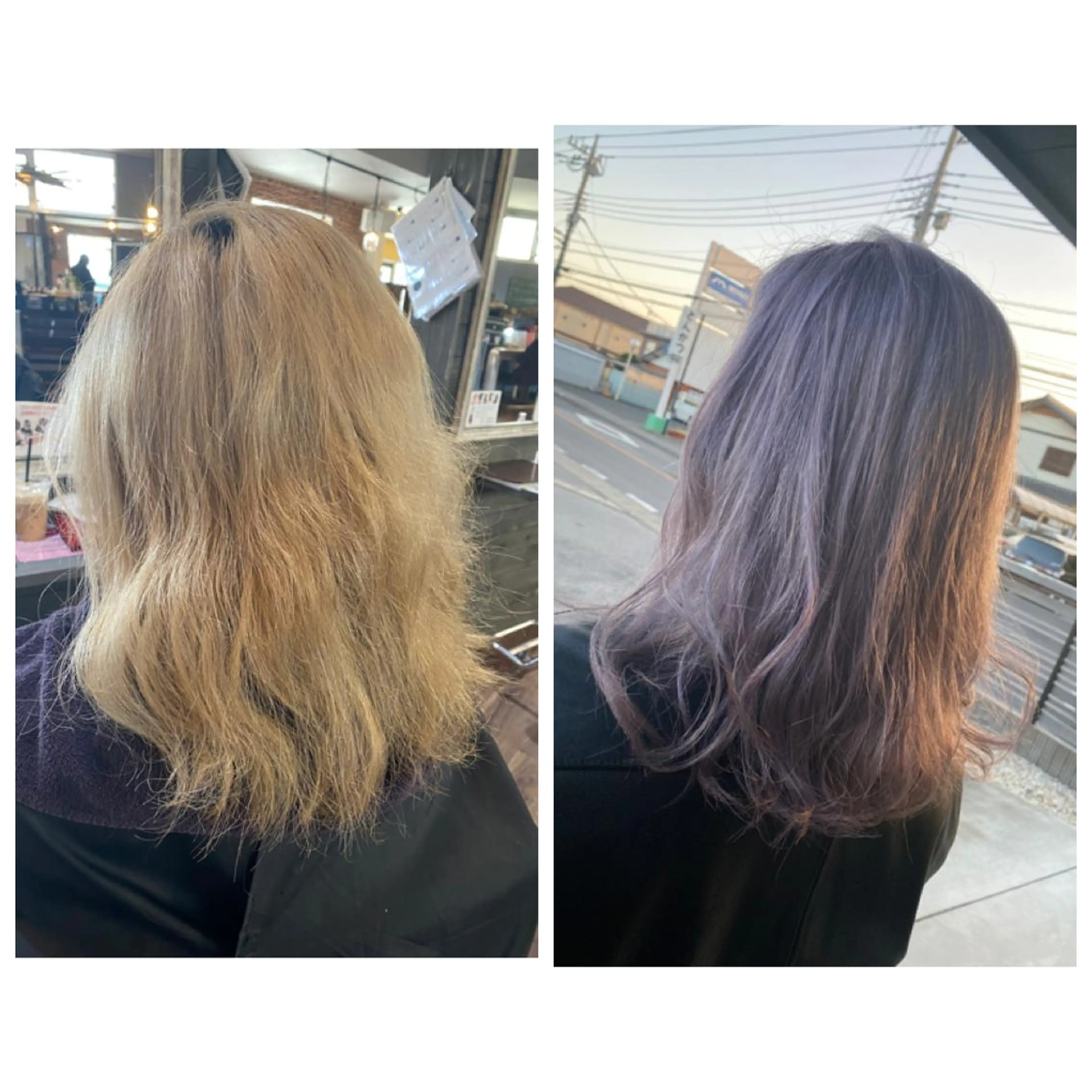 セミロング メンズ ハイライト/インナー /ブリーチ/レイヤーのヘアスタイル