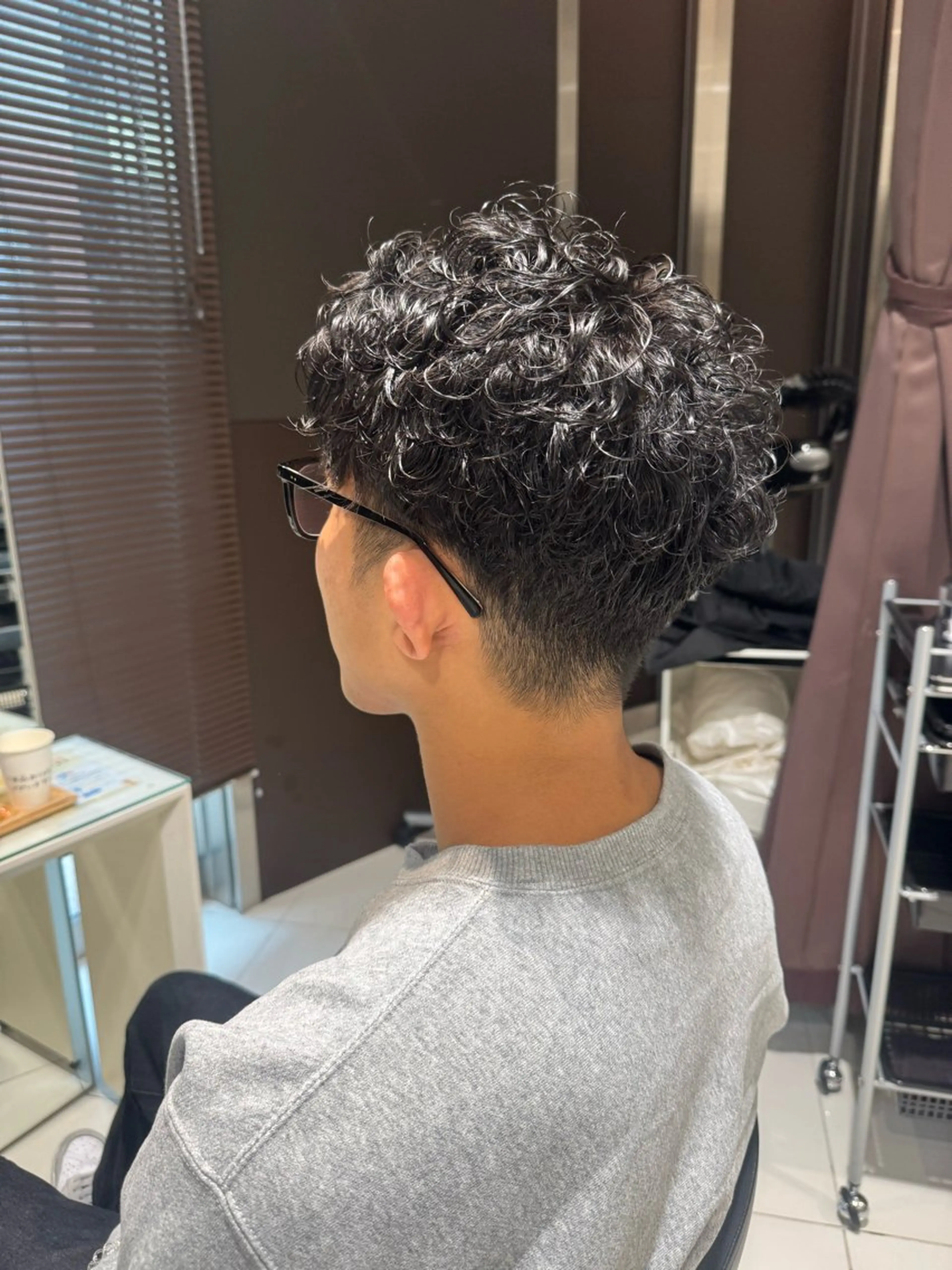 ショート パーマ メンズ カット パーマ AVANCE. annaのヘアスタイル