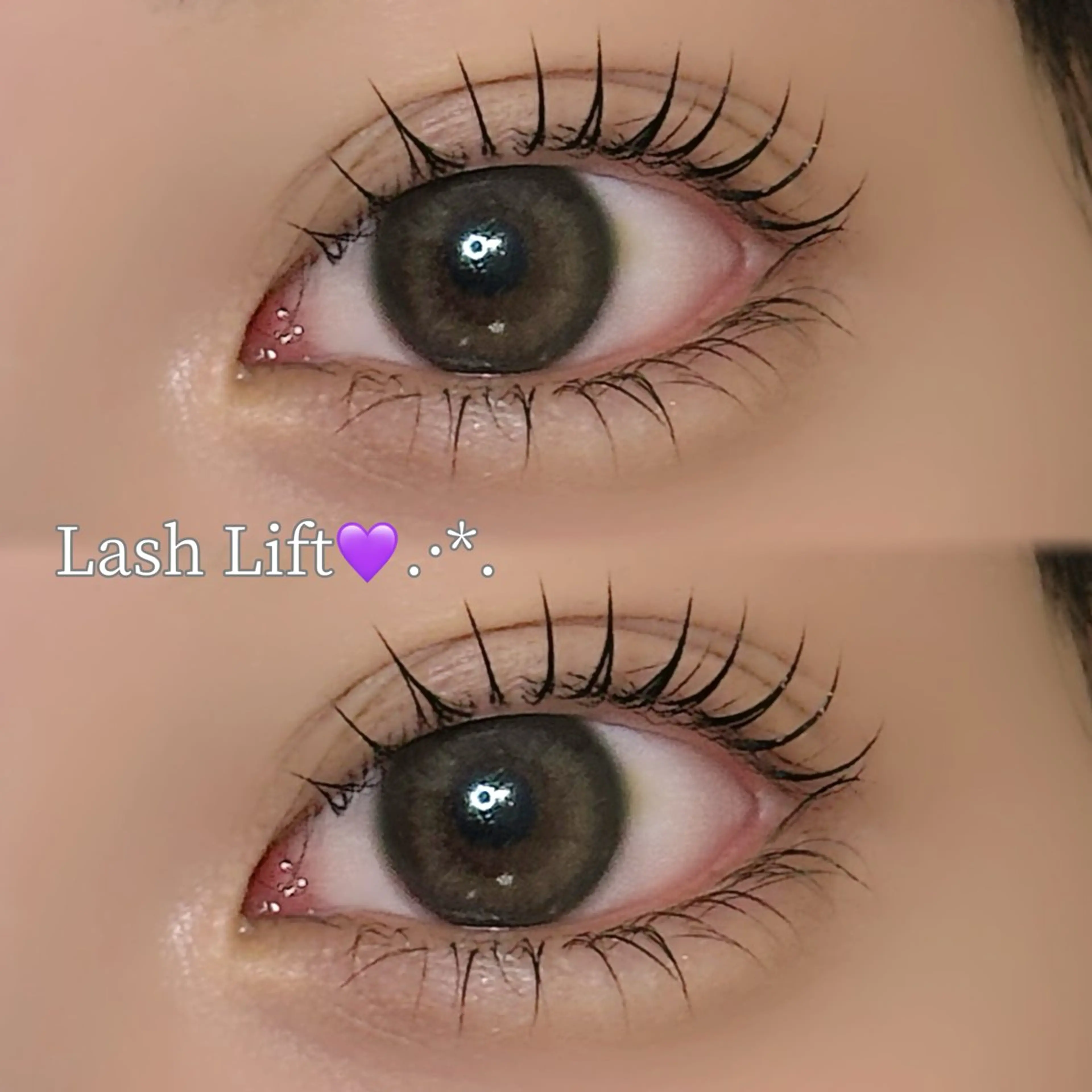 マツエク・マツパ 束感まつ毛 フラットラッシュ パリジェンヌラッシュリフト まつげパーマ 𝐚𝐬𝐚𝐡𝐢 🩶のマツエク・マツパデザイン