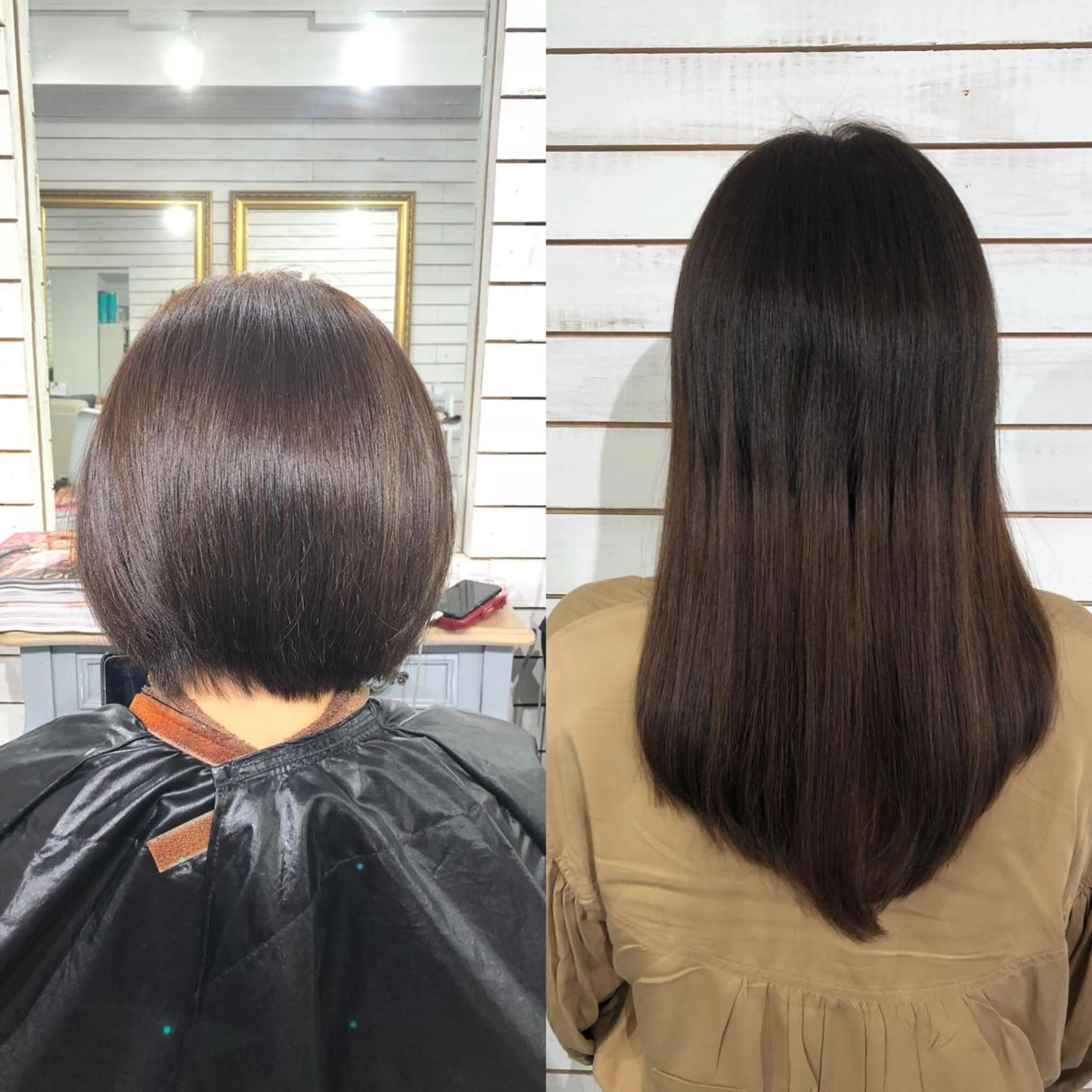 ロング エクステ ヘアカラー エクステ 🧡艶髪ちゅるん髪 🫧🧡YUKI❄️のヘアスタイル