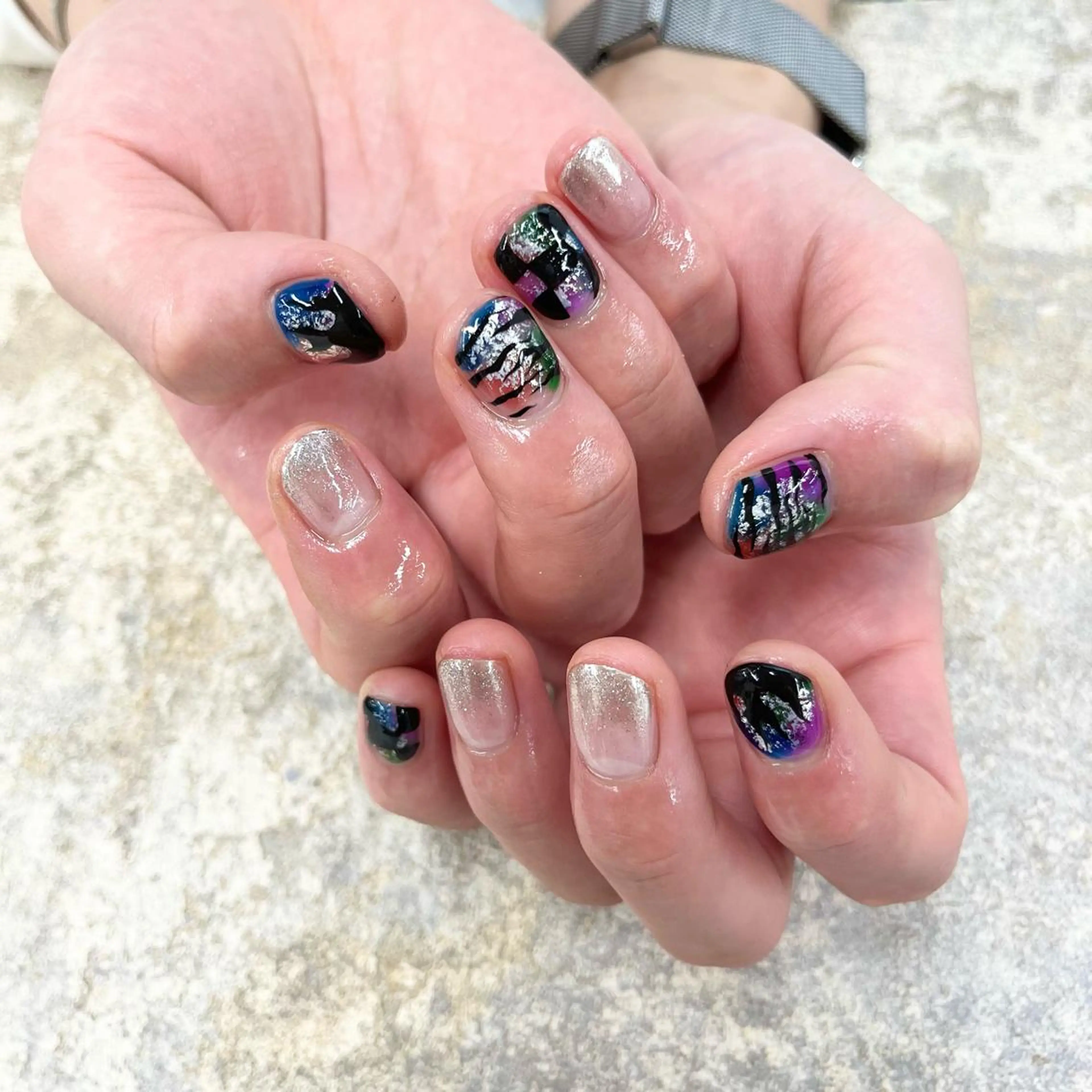 メンズ ネイル Basic町田本店 Suzunaのネイルデザイン