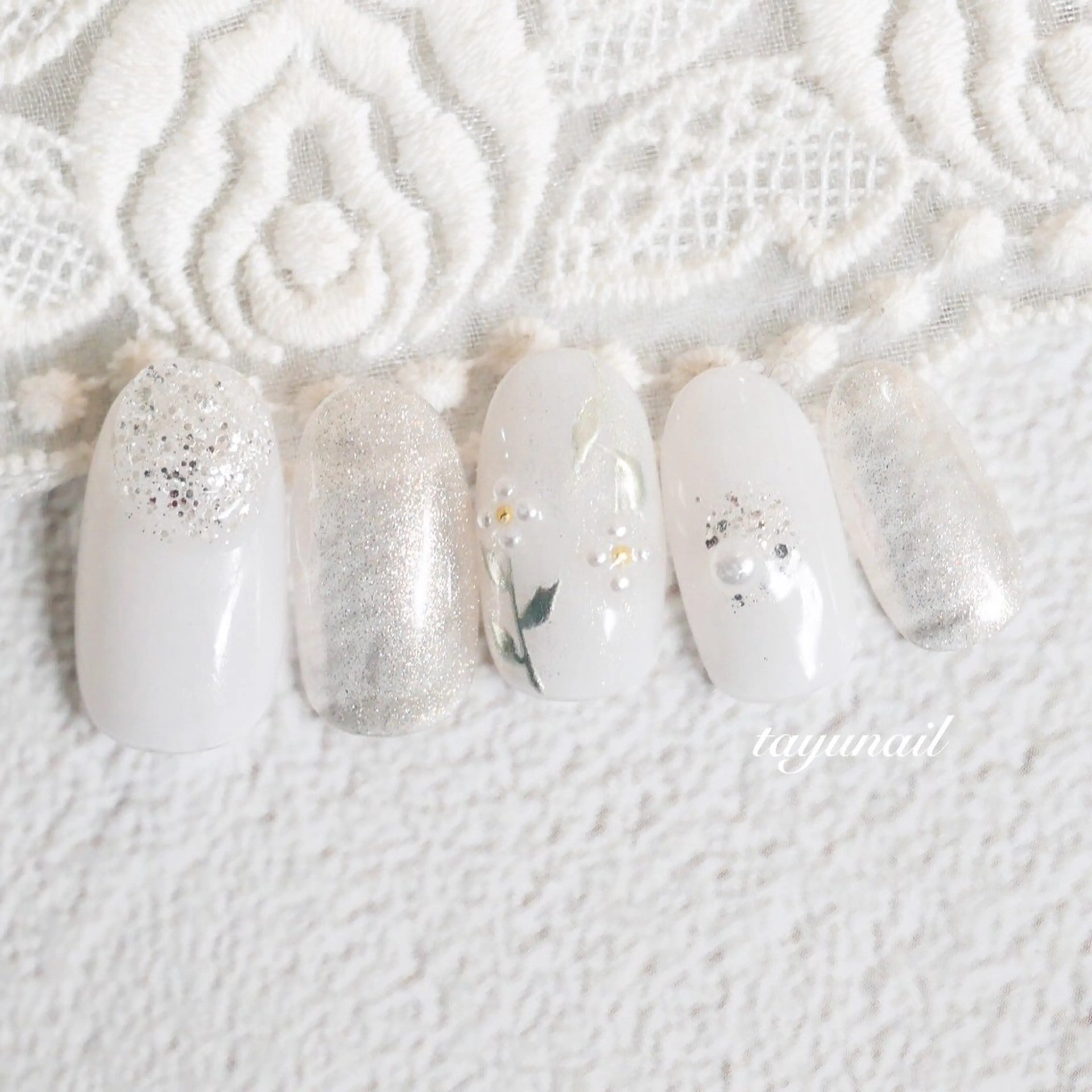 ネイル アートネイル ジェルネイル パラジェル ハンドネイル ネイルサロン 【たゆnail】のネイルデザイン