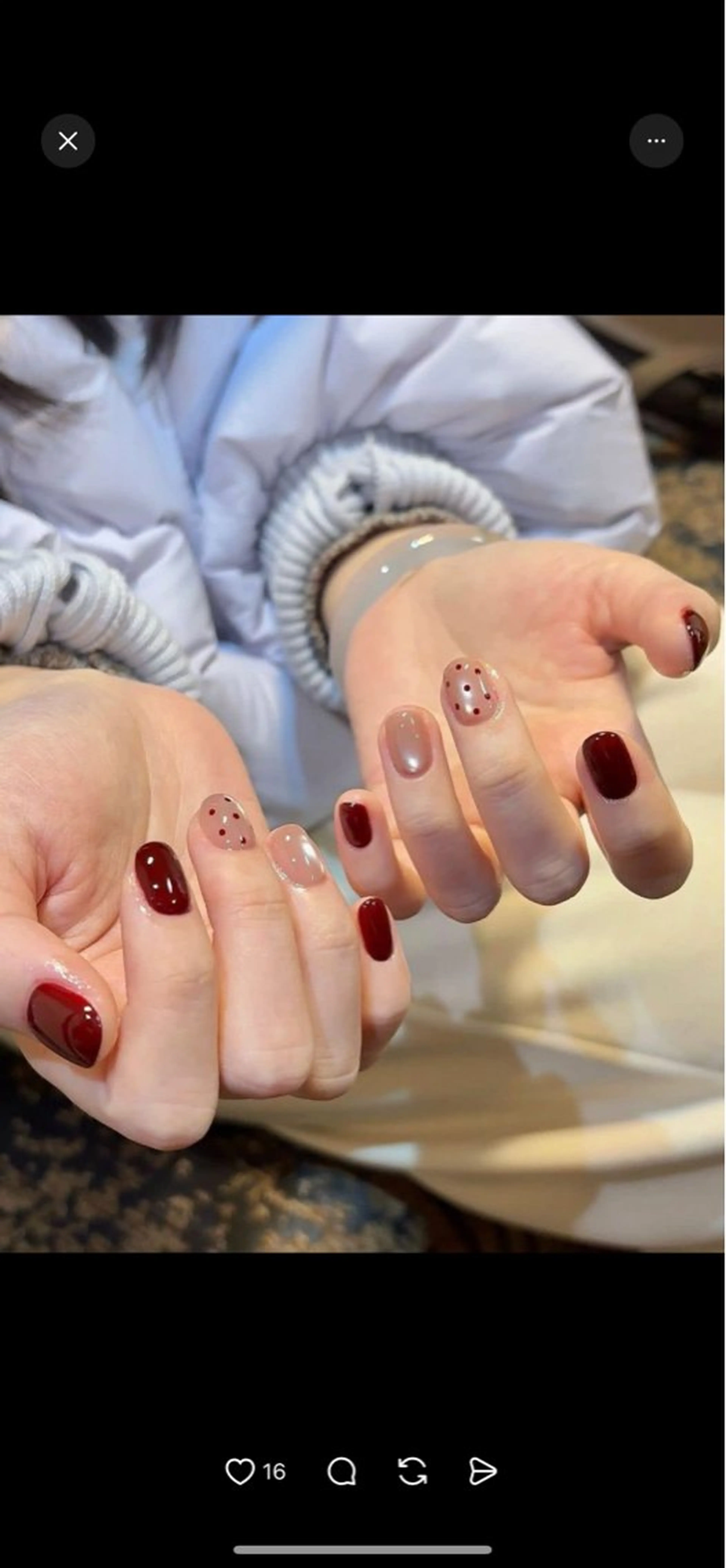 ネイル ハンドネイル sora ❄️のネイルデザイン