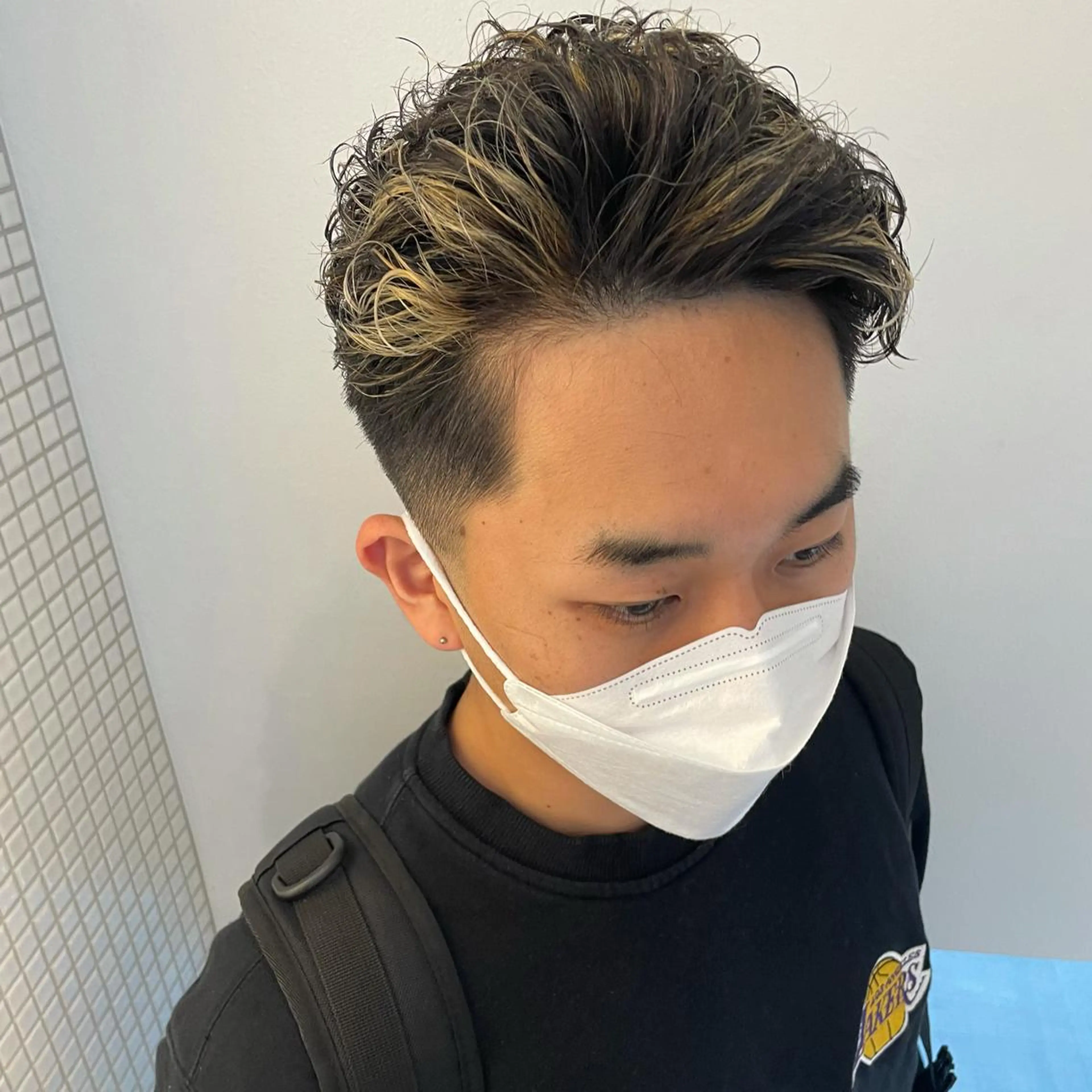 ショート カラー パーマ メンズ 🔥メンズカラー🔥 セヤシュウヘイのヘアスタイル