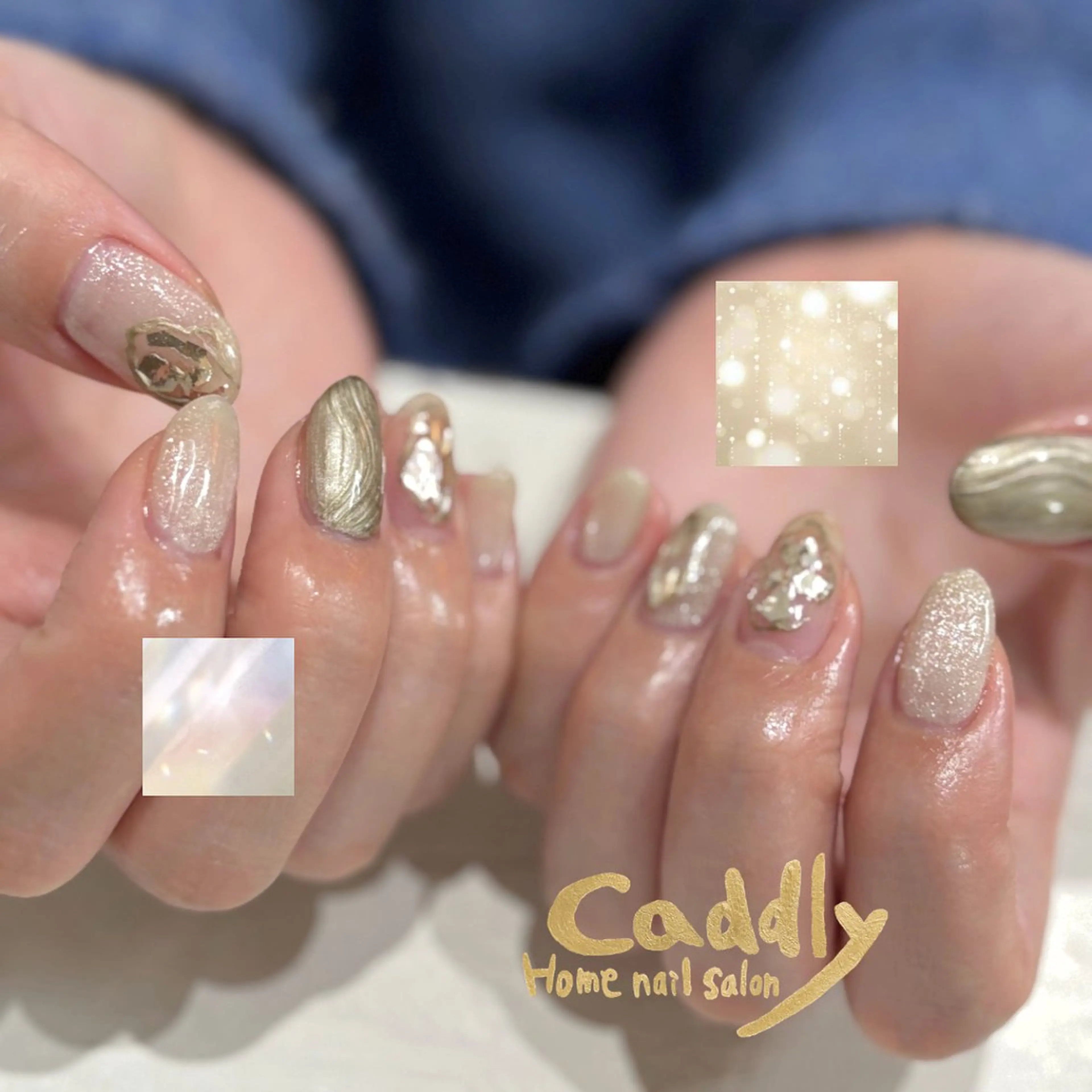 ネイル ハンドネイル caddly naoのネイルデザイン