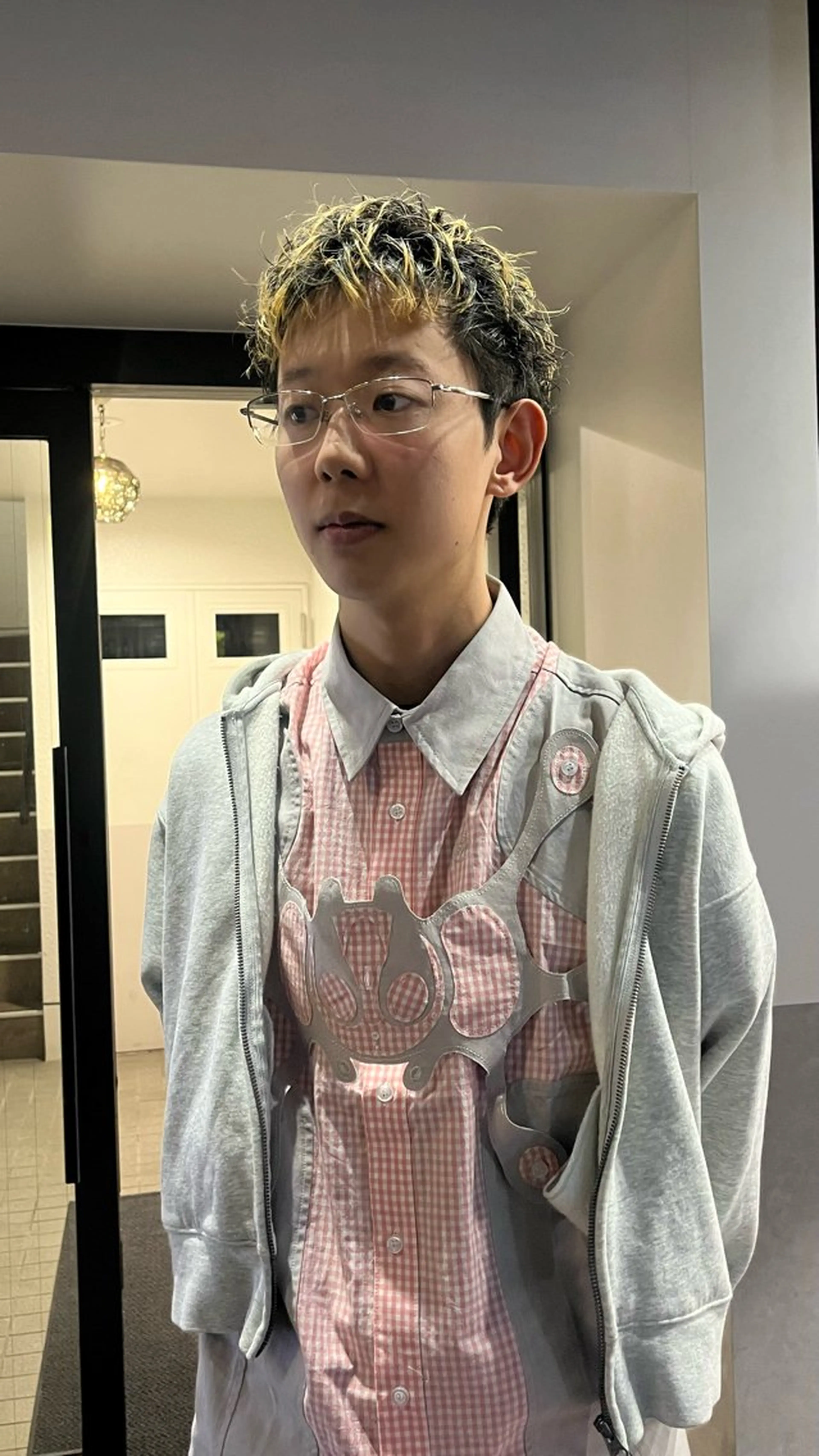 ショート メンズ カット HARUKI🏔️/ メンズ/透けブラウンのヘアスタイル