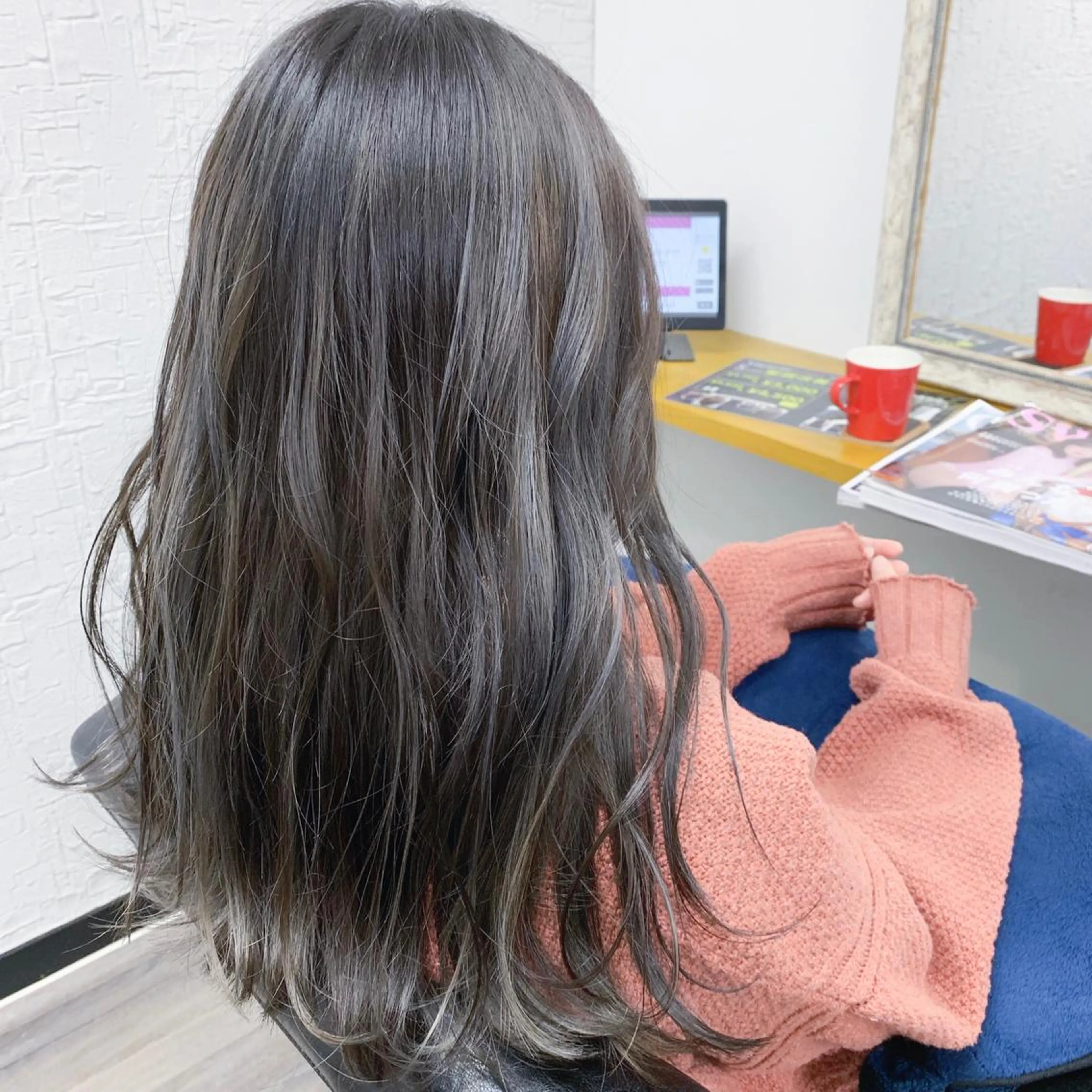 ロング カラー 🥇近藤 恭輔🥇 Recharme新保のヘアスタイル