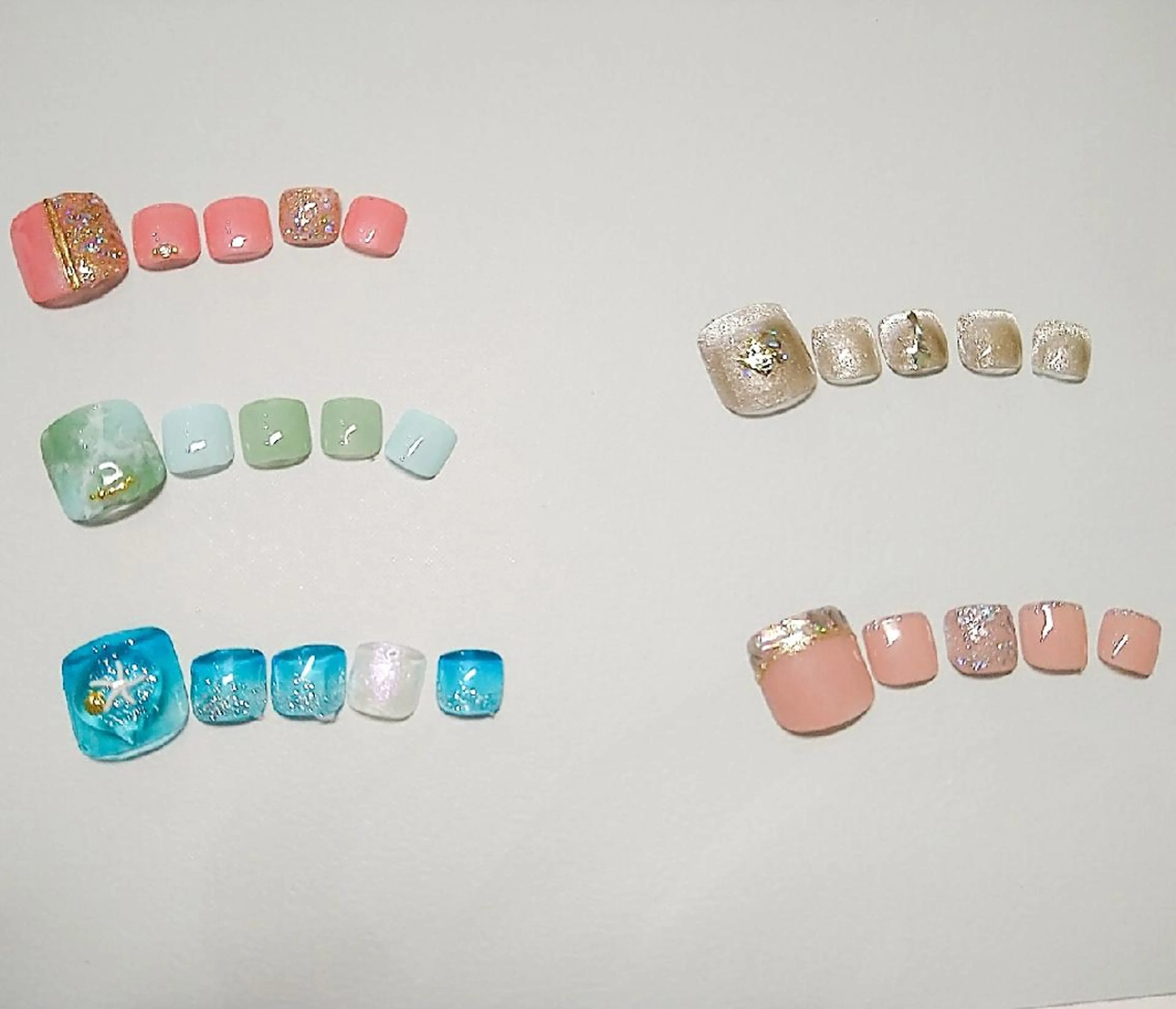 ネイル フットネイル Tiary🤍 Sachikaのネイルデザイン