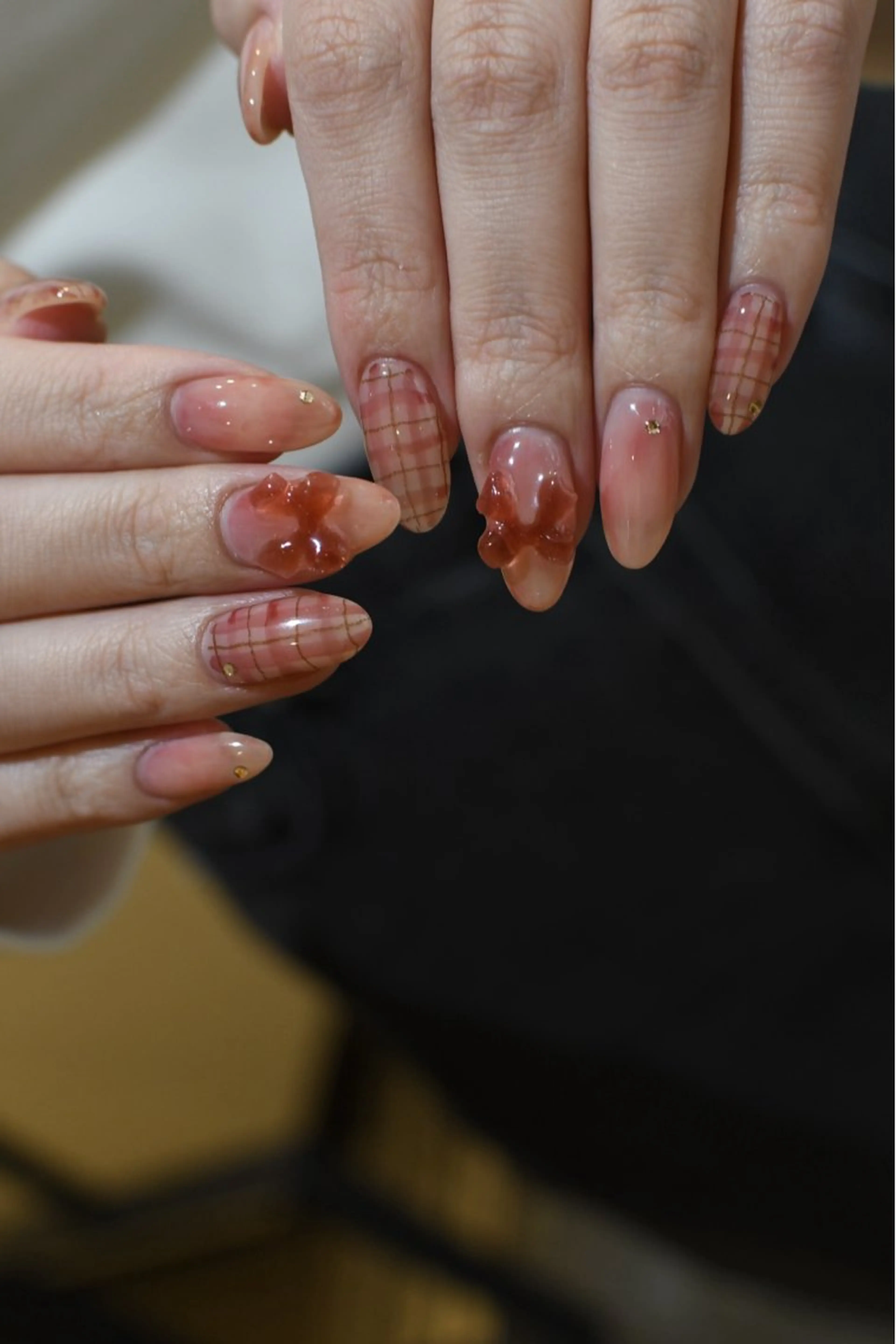 ネイル ニュアンスネイル ハンドネイル ハンドケア nuu 栄 / シェアサロン所属・nuu栄 ユキ / 大人ニュアンスのネイルデザイン