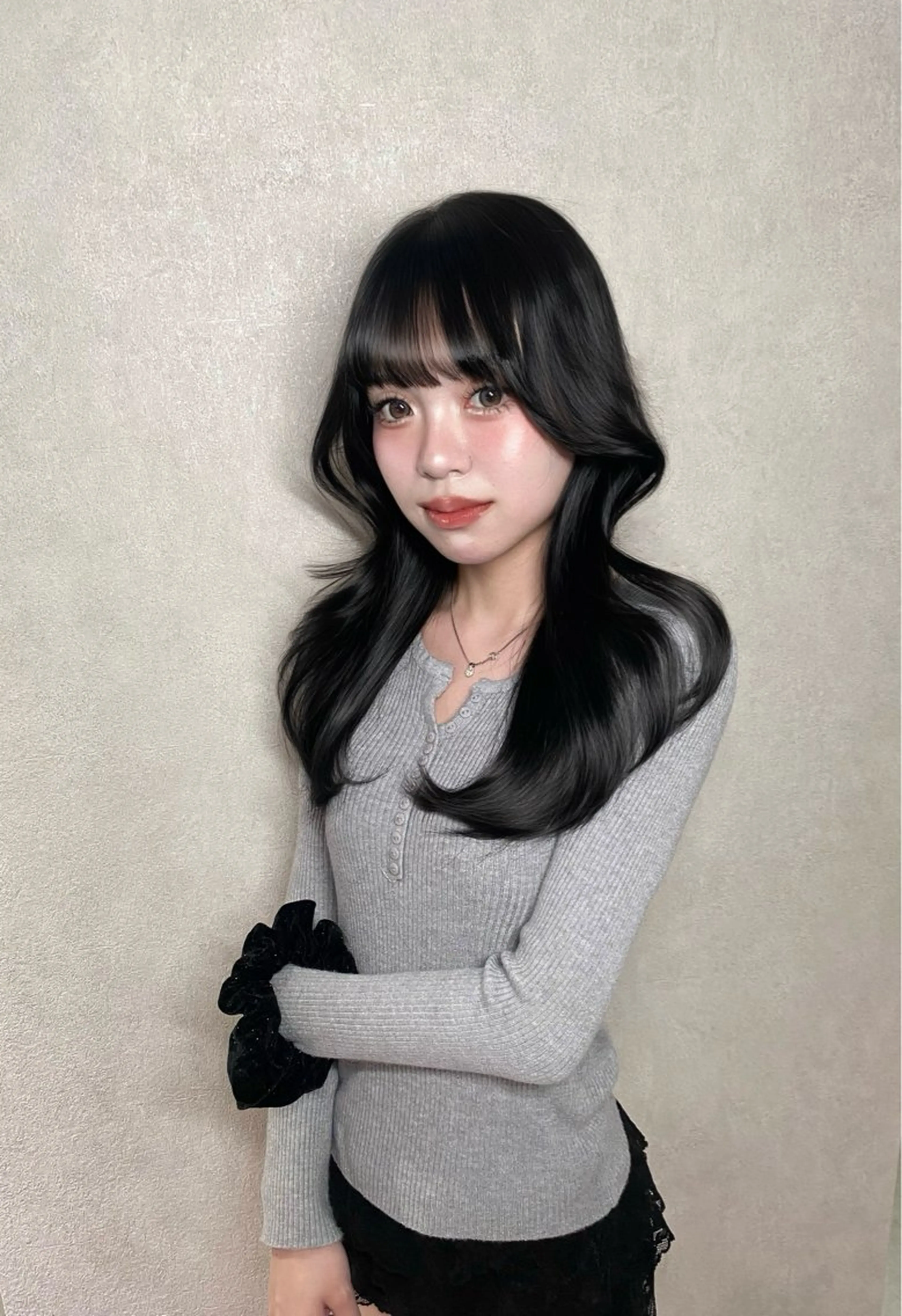 ロング カラー トリートメント ヘアカラー トリートメント トレンドスタイル/ ワンホン/YURIのヘアスタイル