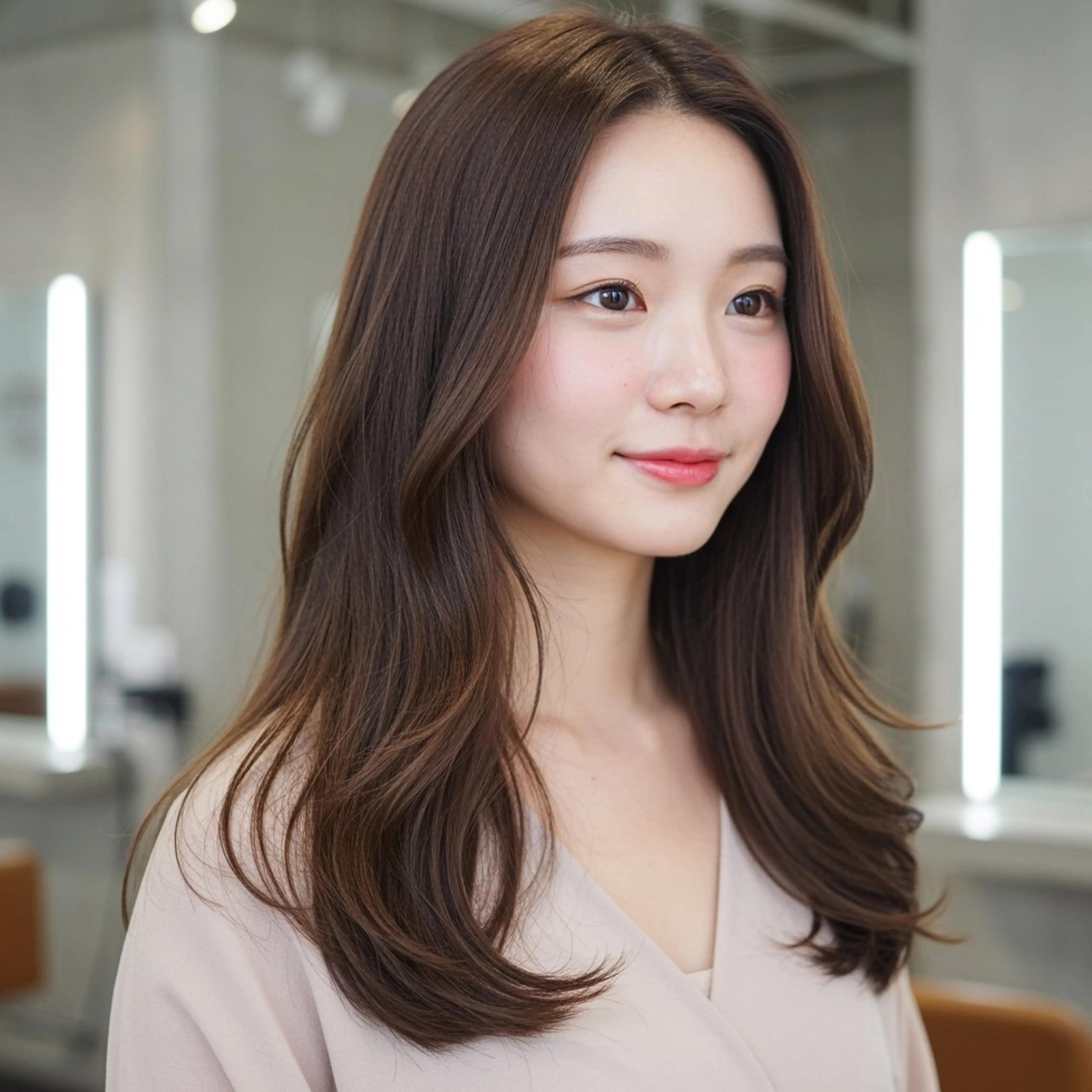 ロング 似合わせボブ✖️ 韓国レイヤー✨小関のヘアスタイル