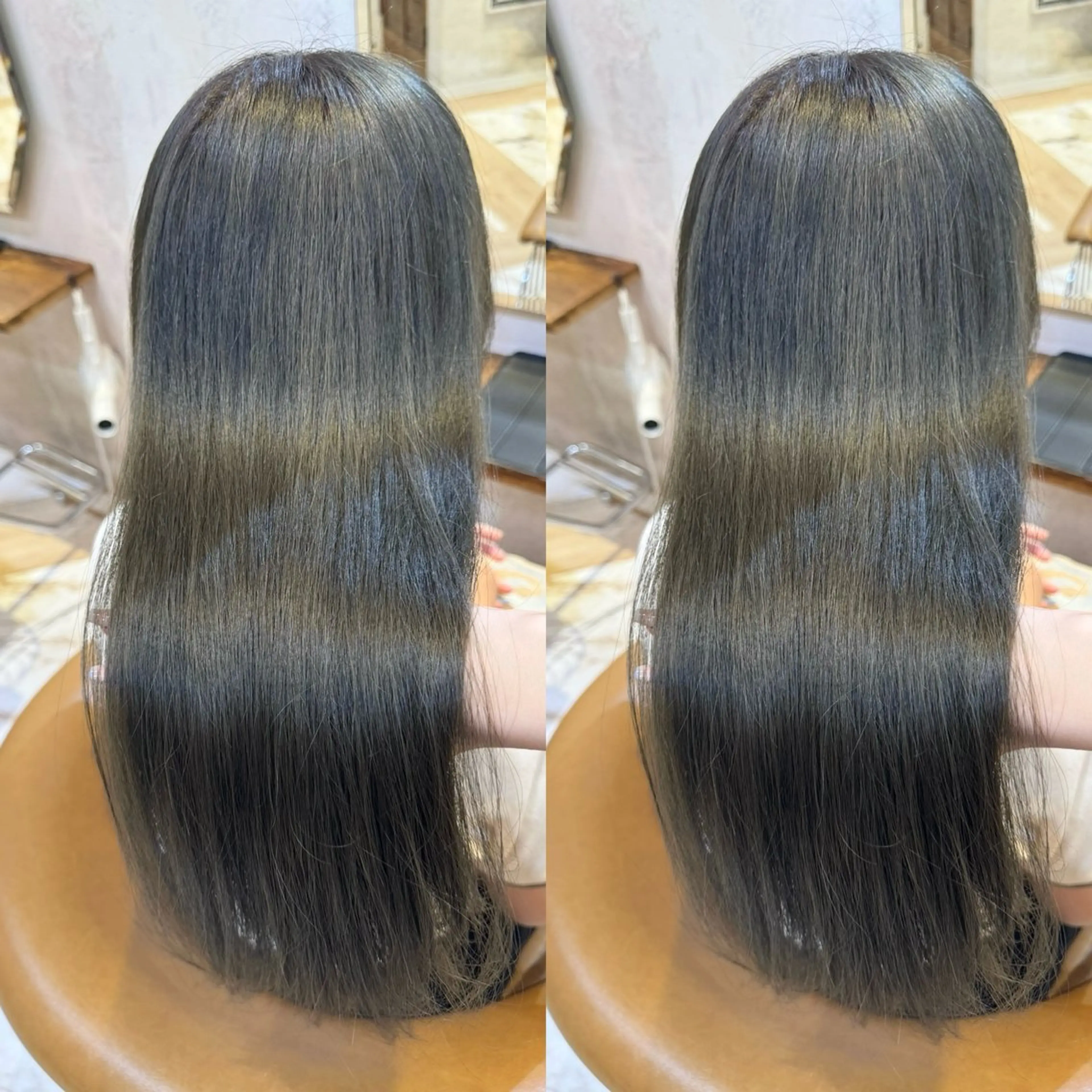 セミロング 寺田  鼓捺/艶髪 /透明感カラーのヘアスタイル