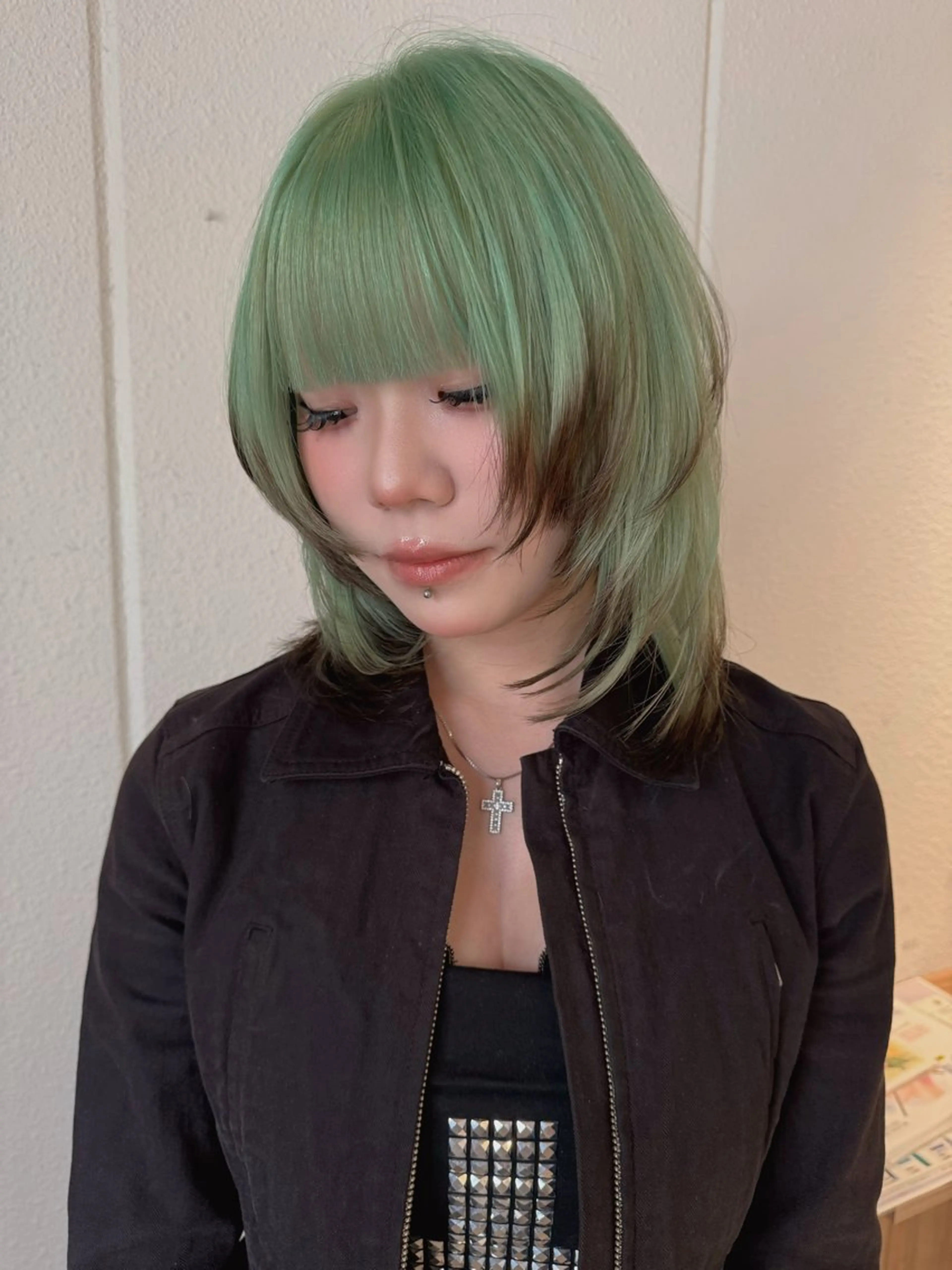 ミディアム トリートメント 【⭐️レイヤーカット 髪質改善⭐️】長谷川のヘアスタイル