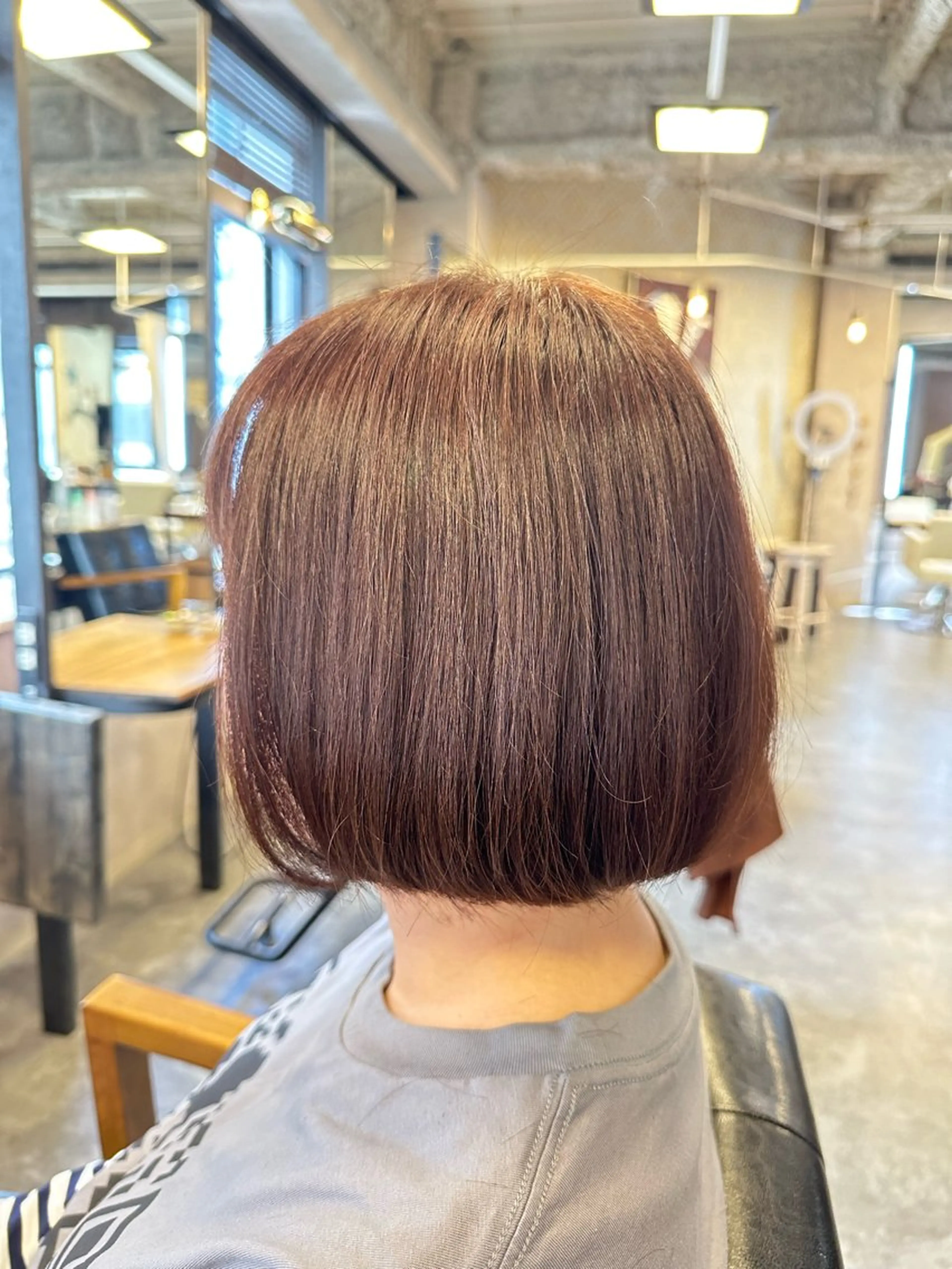 ショート ヘアカラー トリートメント 髪質改善デザインカラ ー/ヒロイケカズマサのヘアスタイル