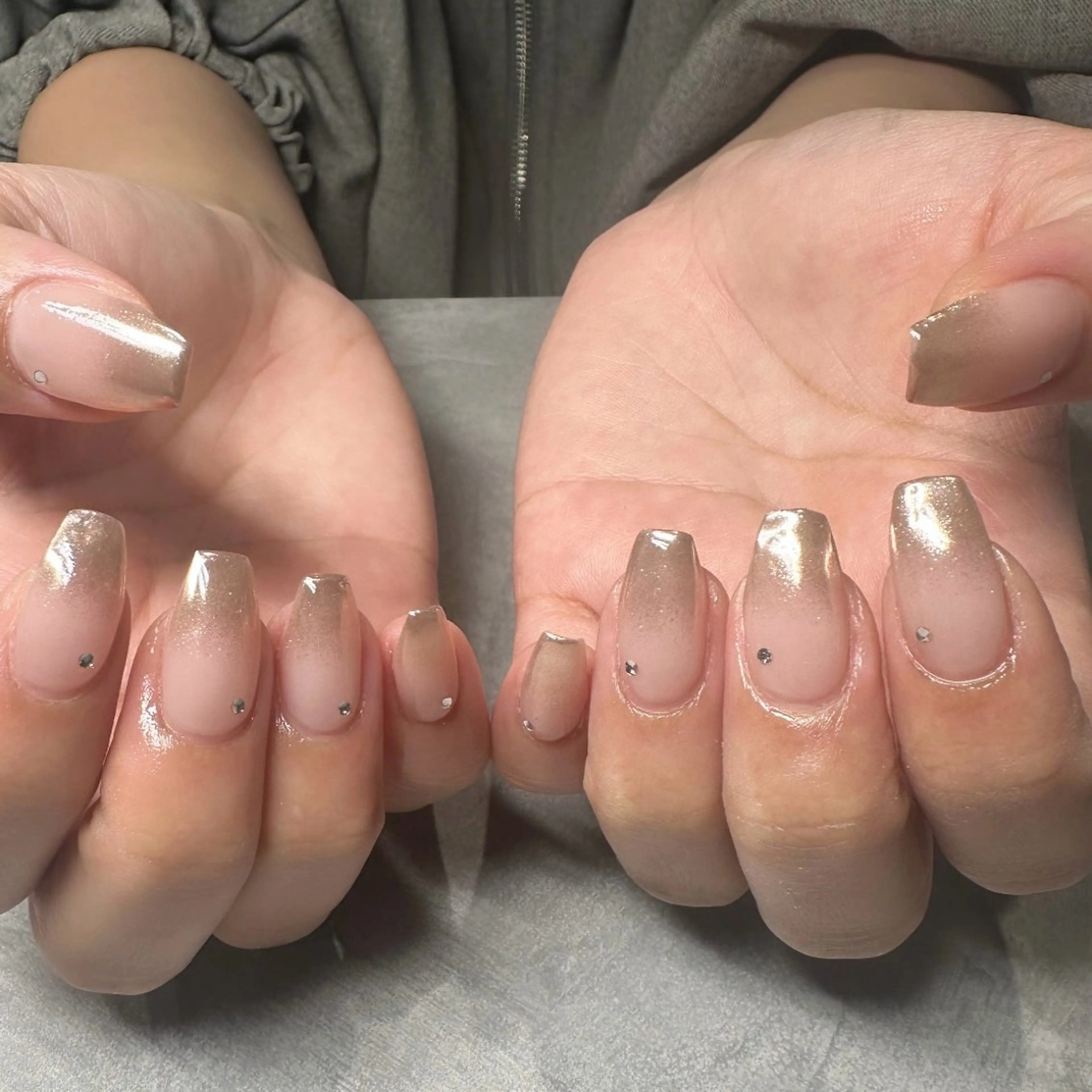 ネイル ミラーネイル joieange kitano yoのネイルデザイン