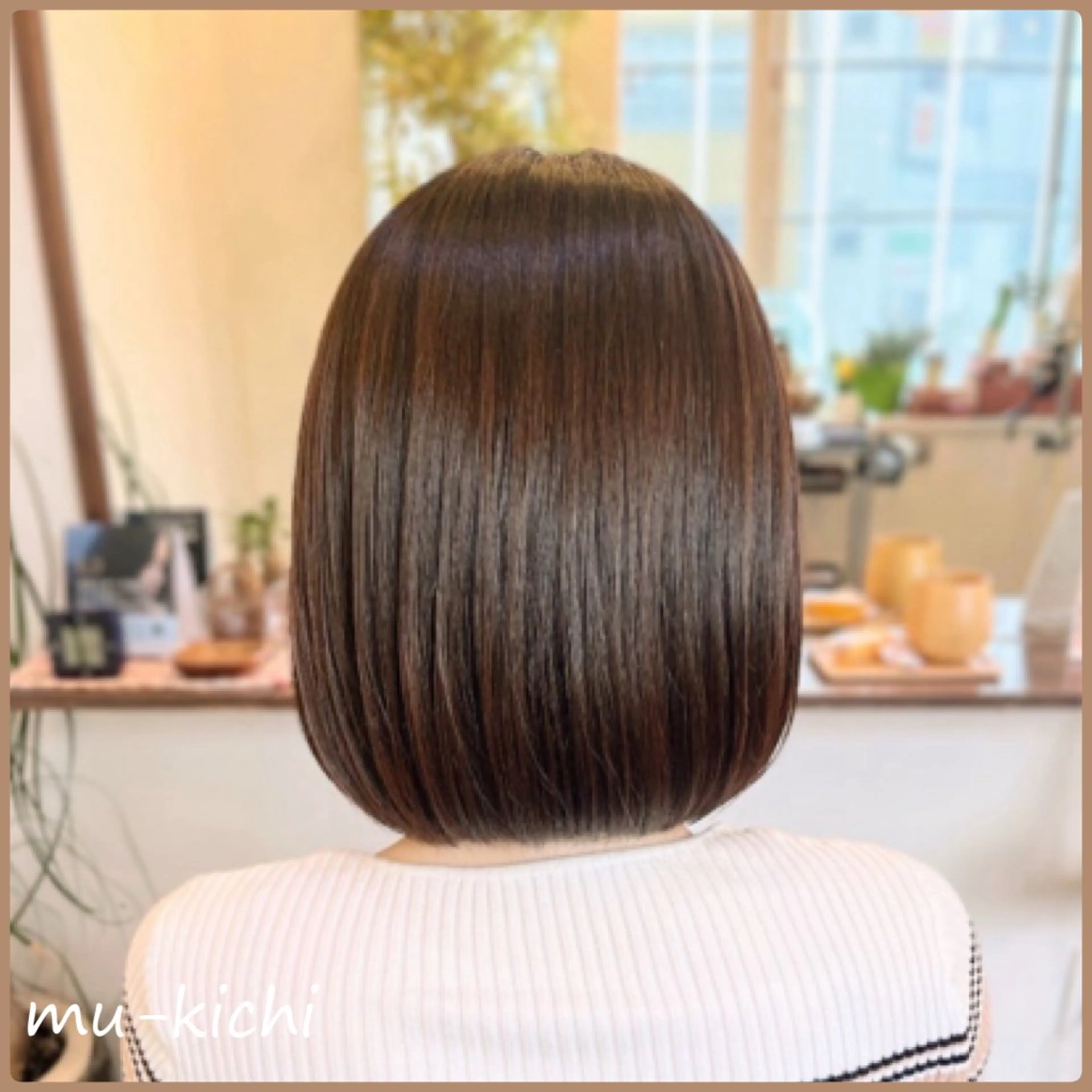 ショート カラー 白石枝梨🌈 mu-kichi🌈のヘアスタイル