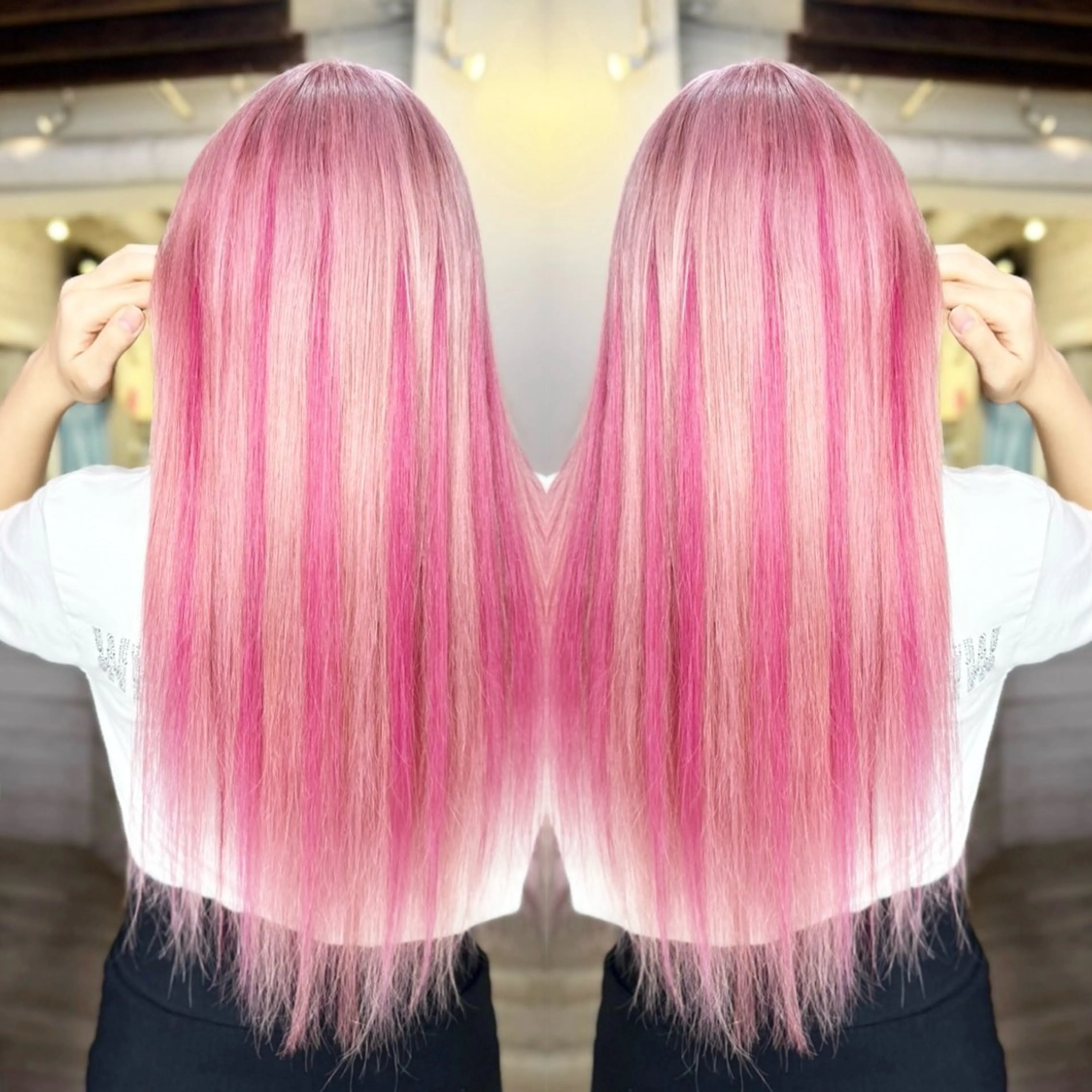 ロング Shelltie Fiel(シェルティフィエル)錦糸町所属・シールエクステ 🦋‪錦糸町YUKAのヘアスタイル