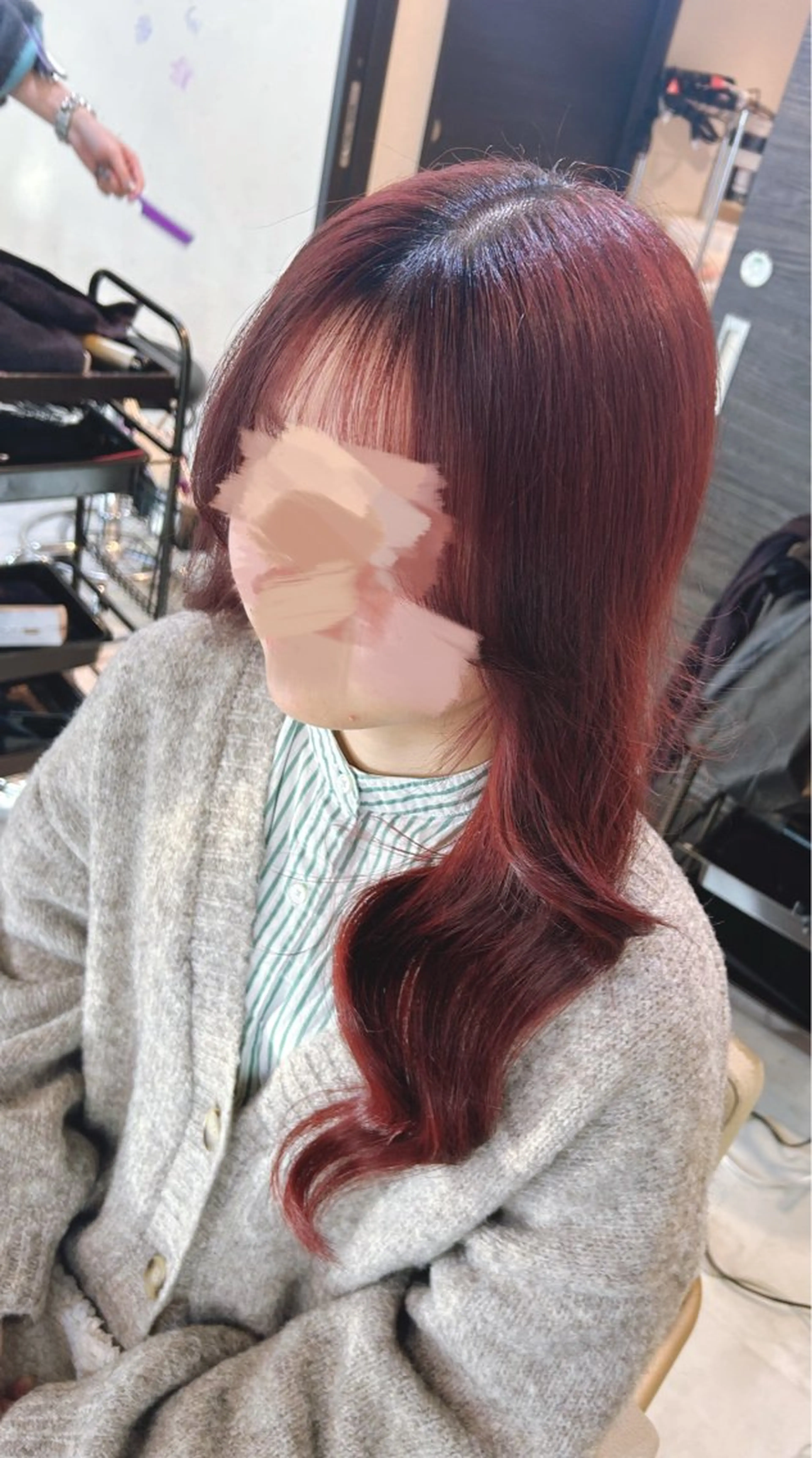 ロング カラー ヘアカラー ヒナ🐣‪ /HINAのヘアスタイル