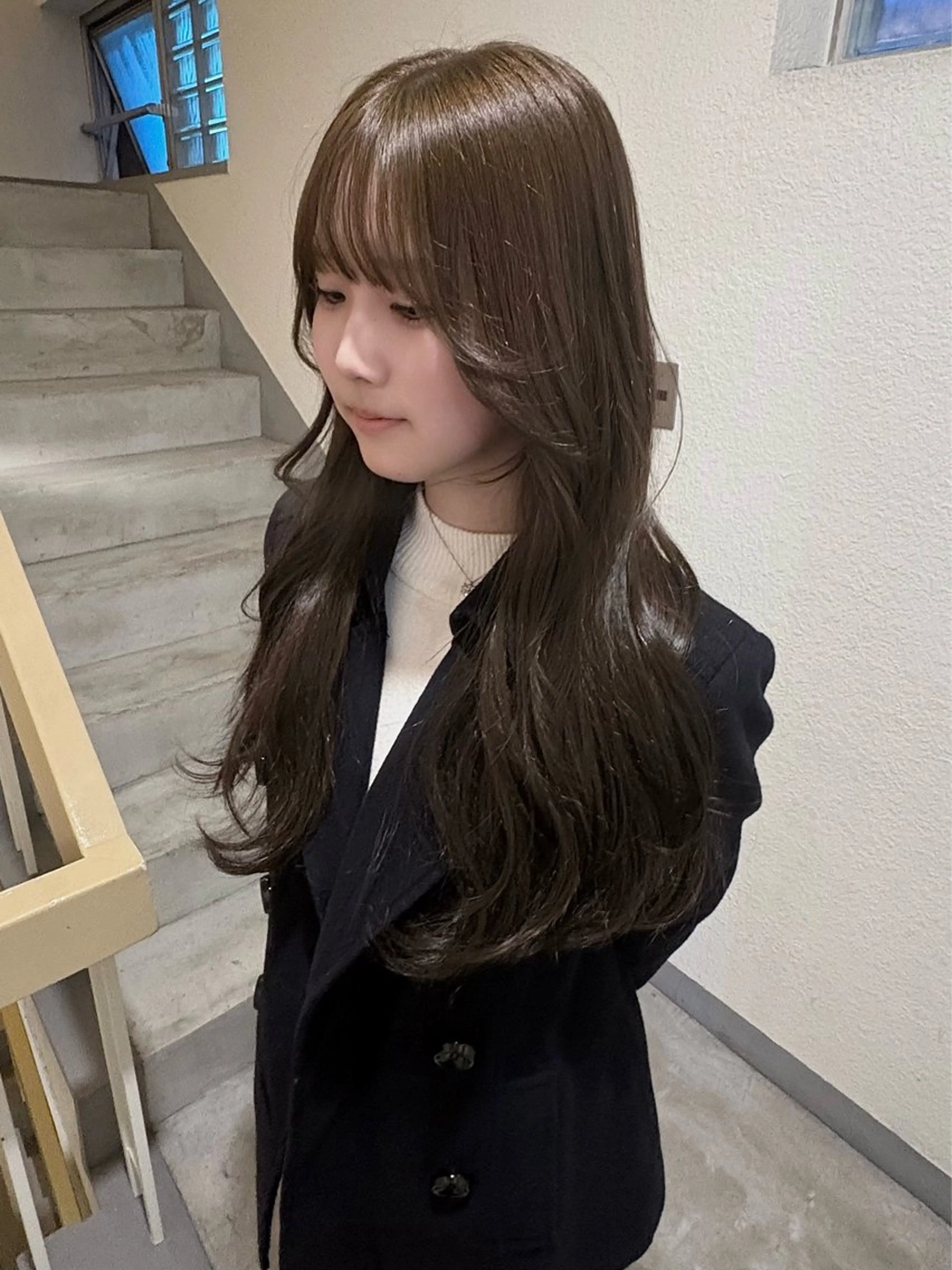 ロング カラー ヘアカラー siki yuikaのヘアスタイル