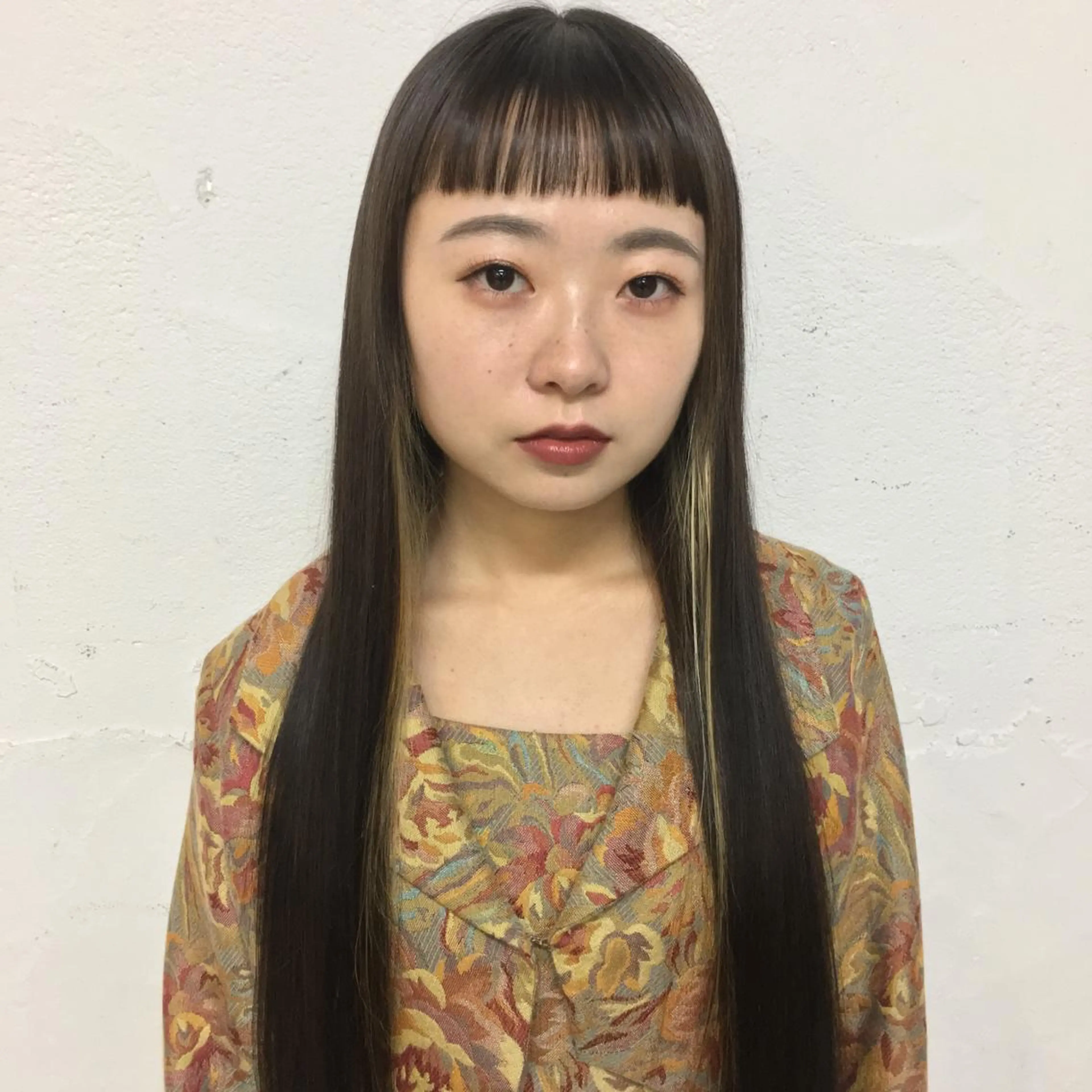 《平日初回限定》カット + ストレートパーマ + 3stepトリートメントの写真