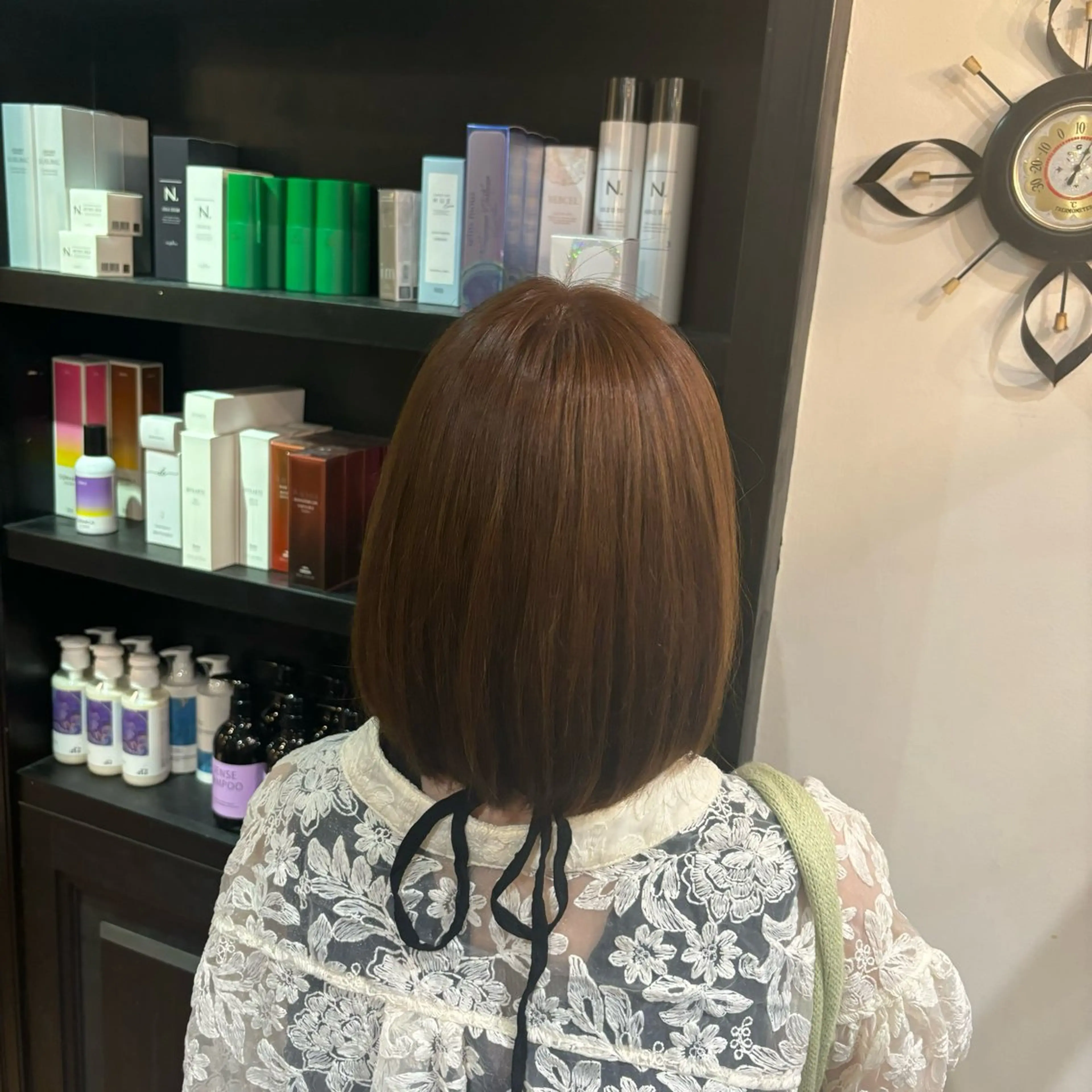 カラー 明賀　瞳 /みょうが　ひとみのヘアスタイル