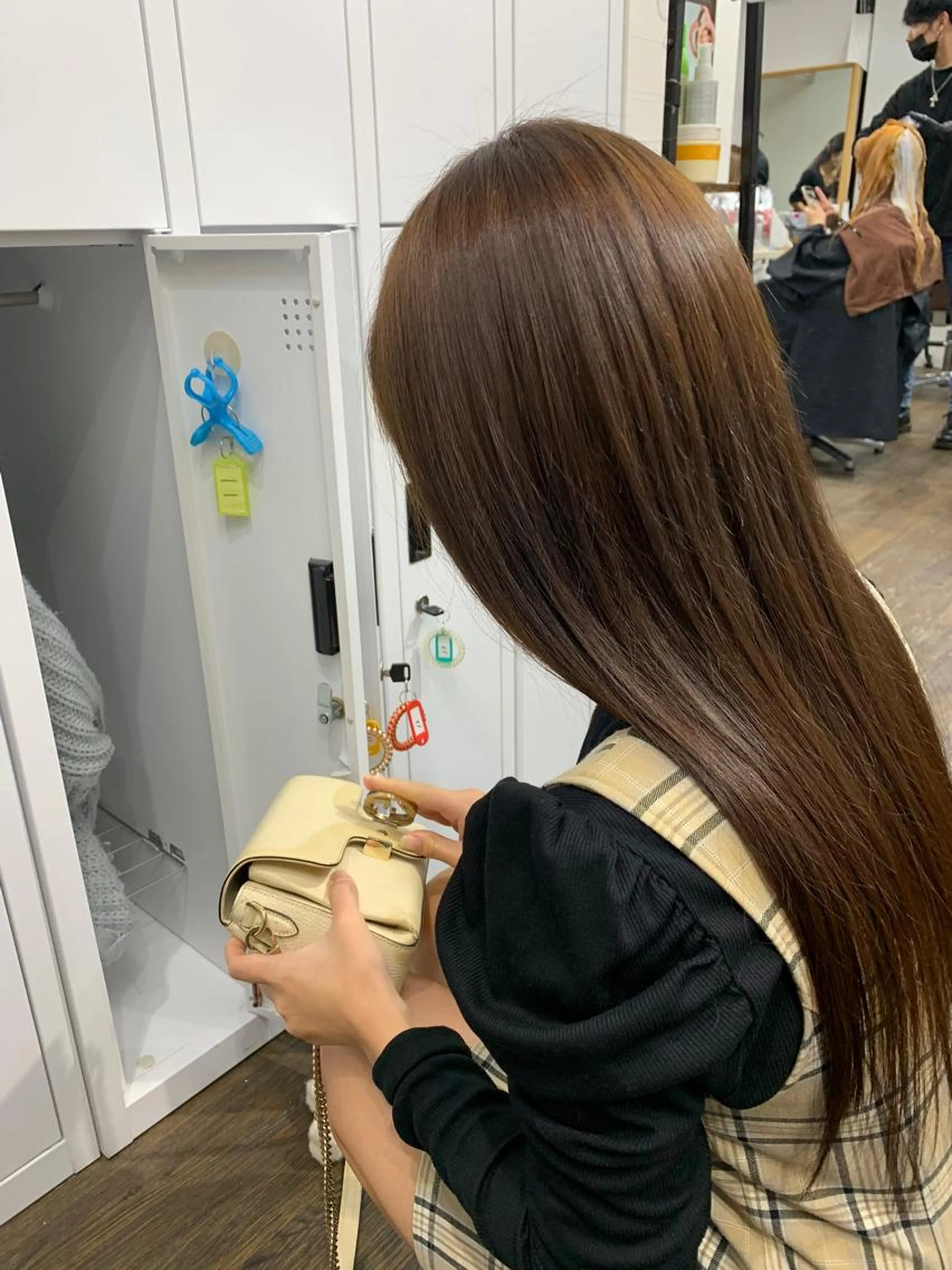 【♡minimo限定価格♡】ロング料金¥0🪽圧倒的透明感🪽ワンカラー×Aujiaデイリートリートメント✨️の写真