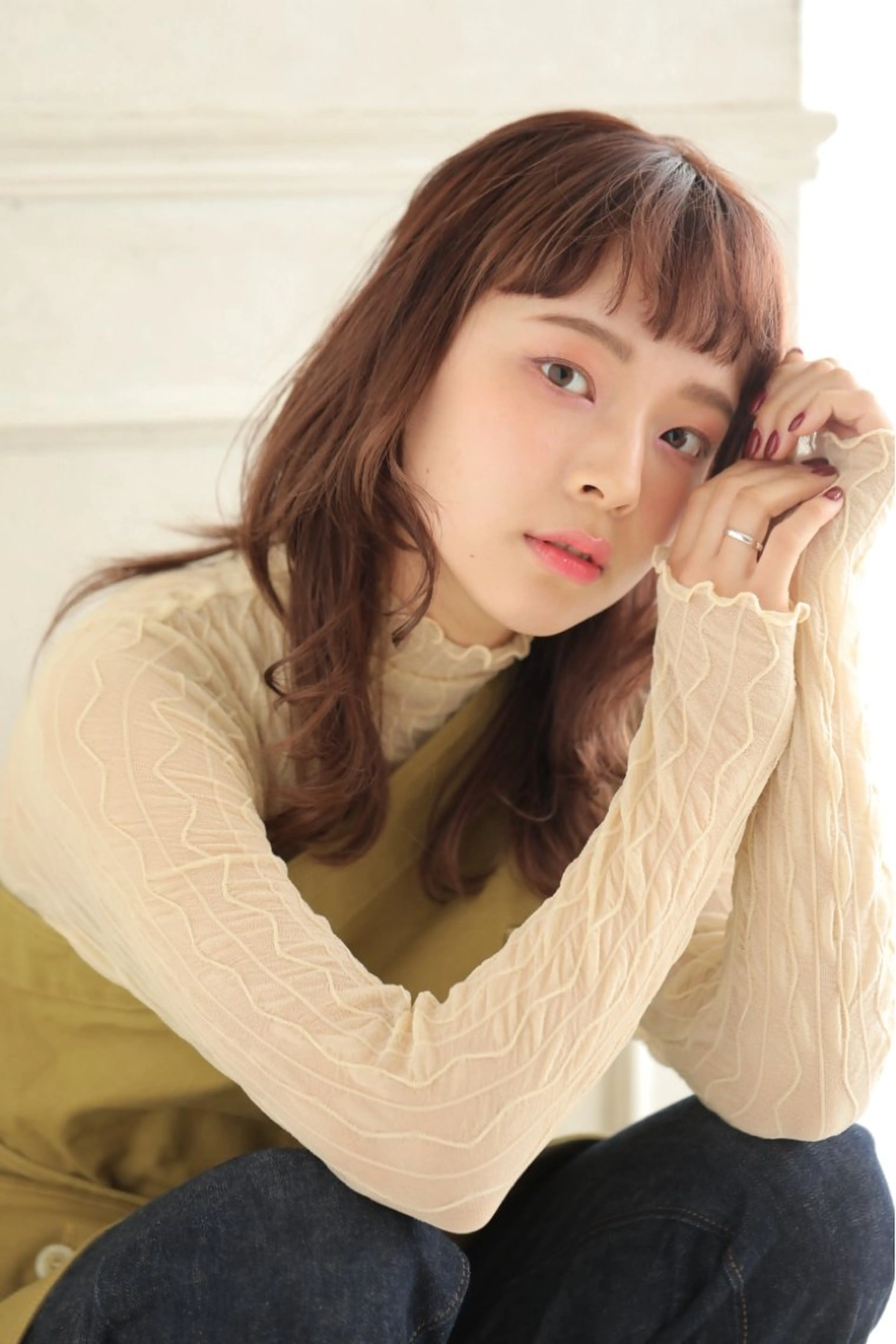 セミロング march merryのヘアスタイル