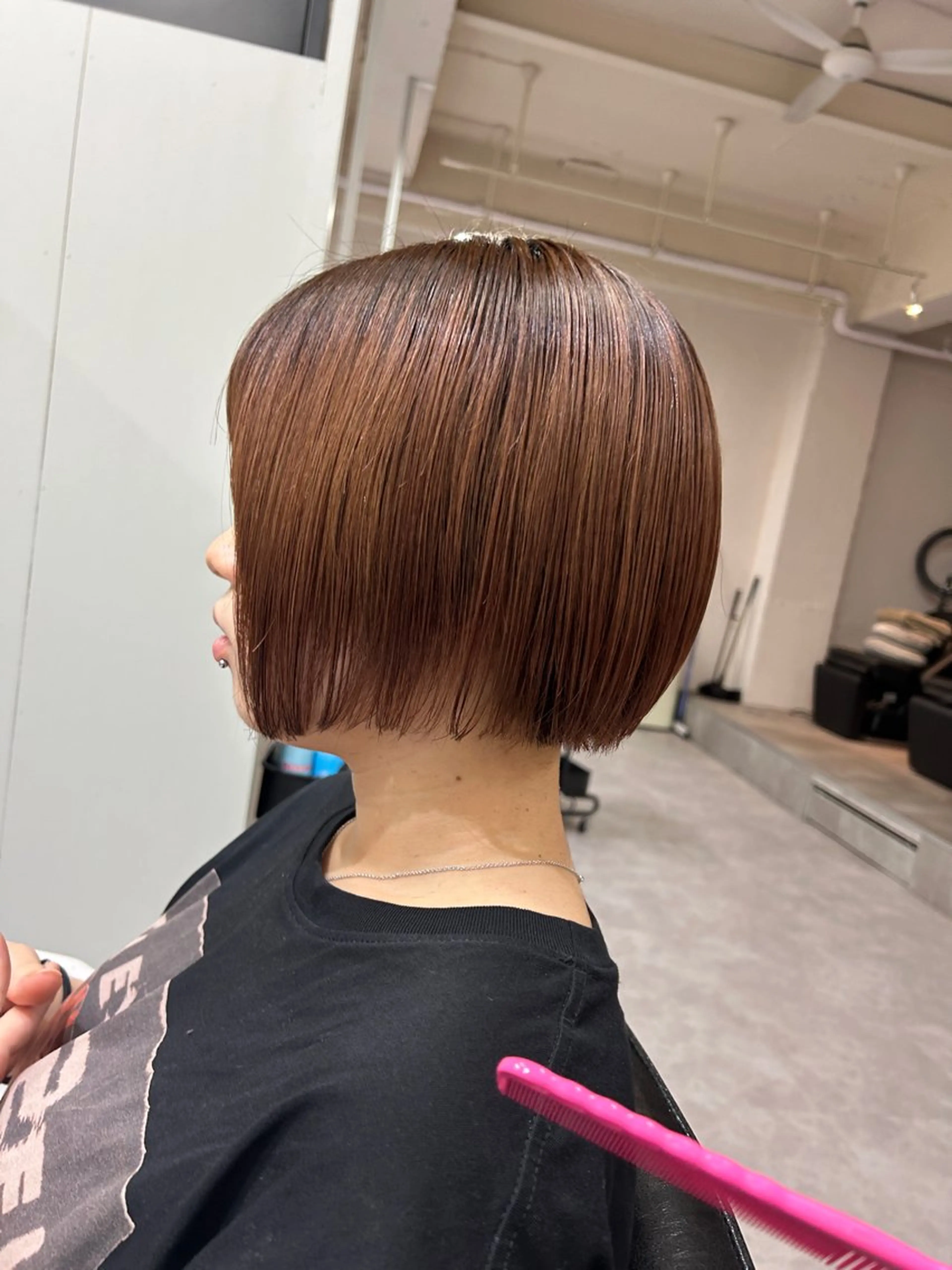 ショート tokute 片岡心🐥のヘアスタイル