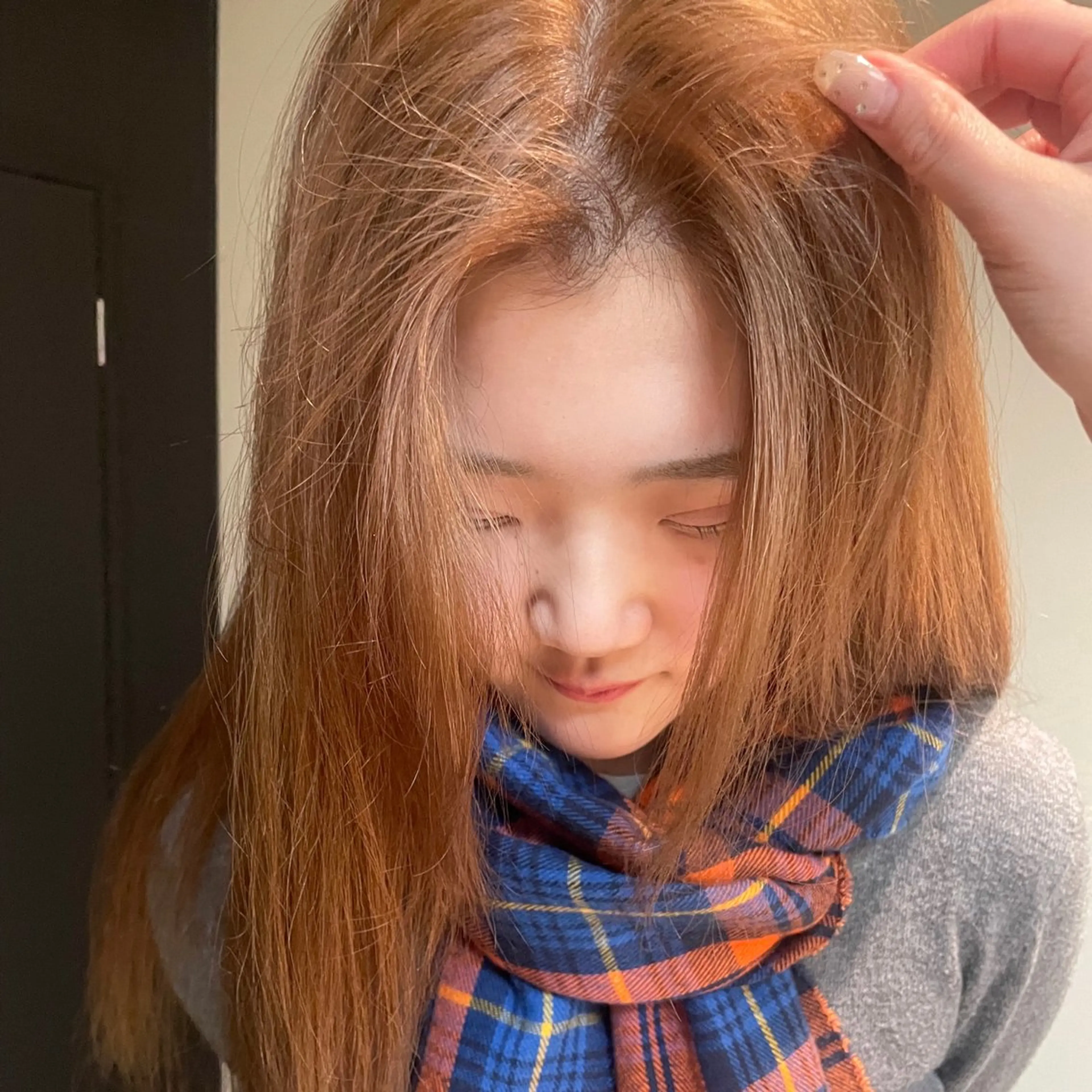 ロング ハナ🌼 梅田/ボブ/パーマのヘアスタイル