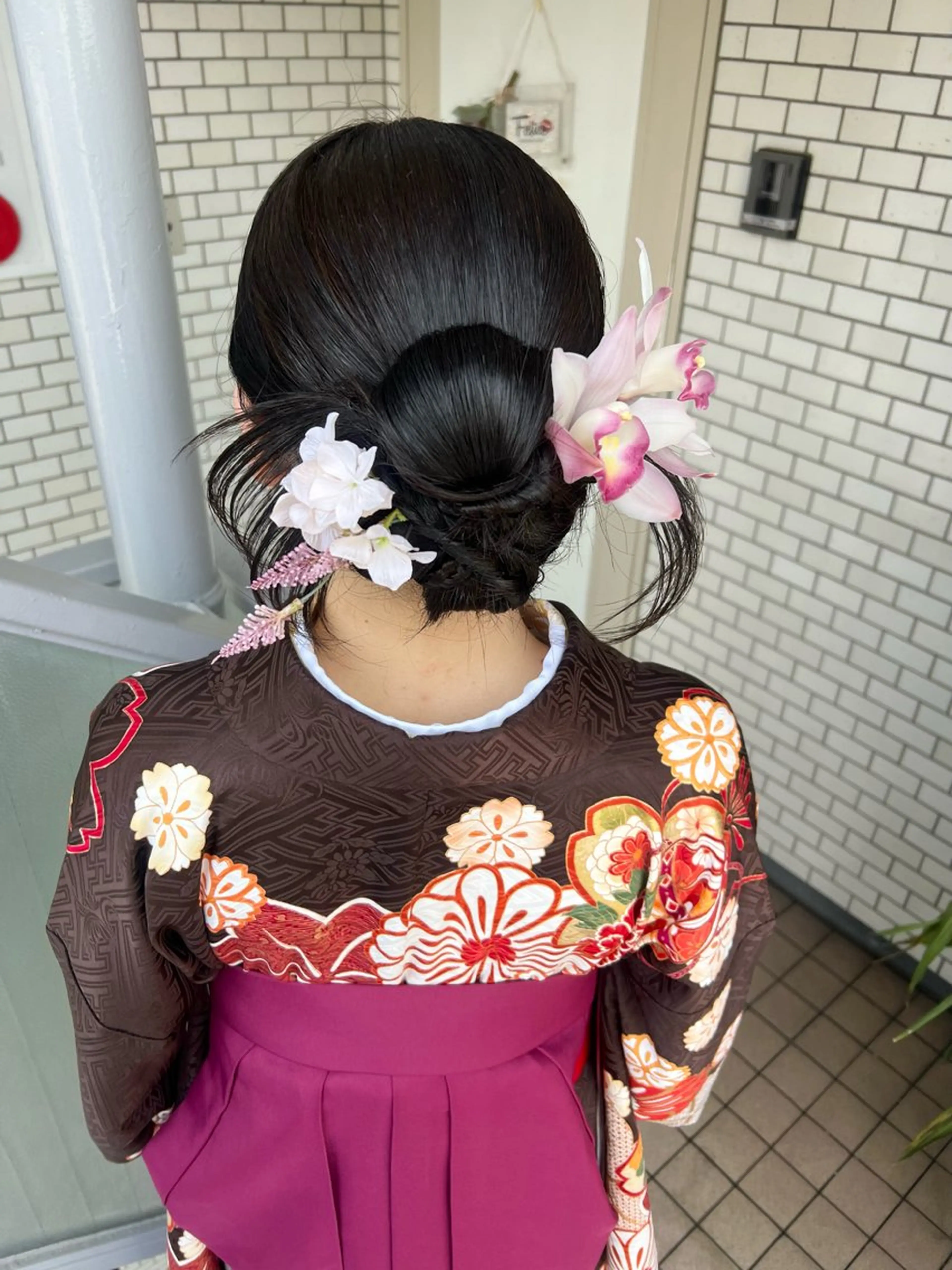 ヘアアレンジ 卒業式のヘアスタイル 大人可愛いヘアメイク 💋🧚‍♀️しずかのヘアスタイル