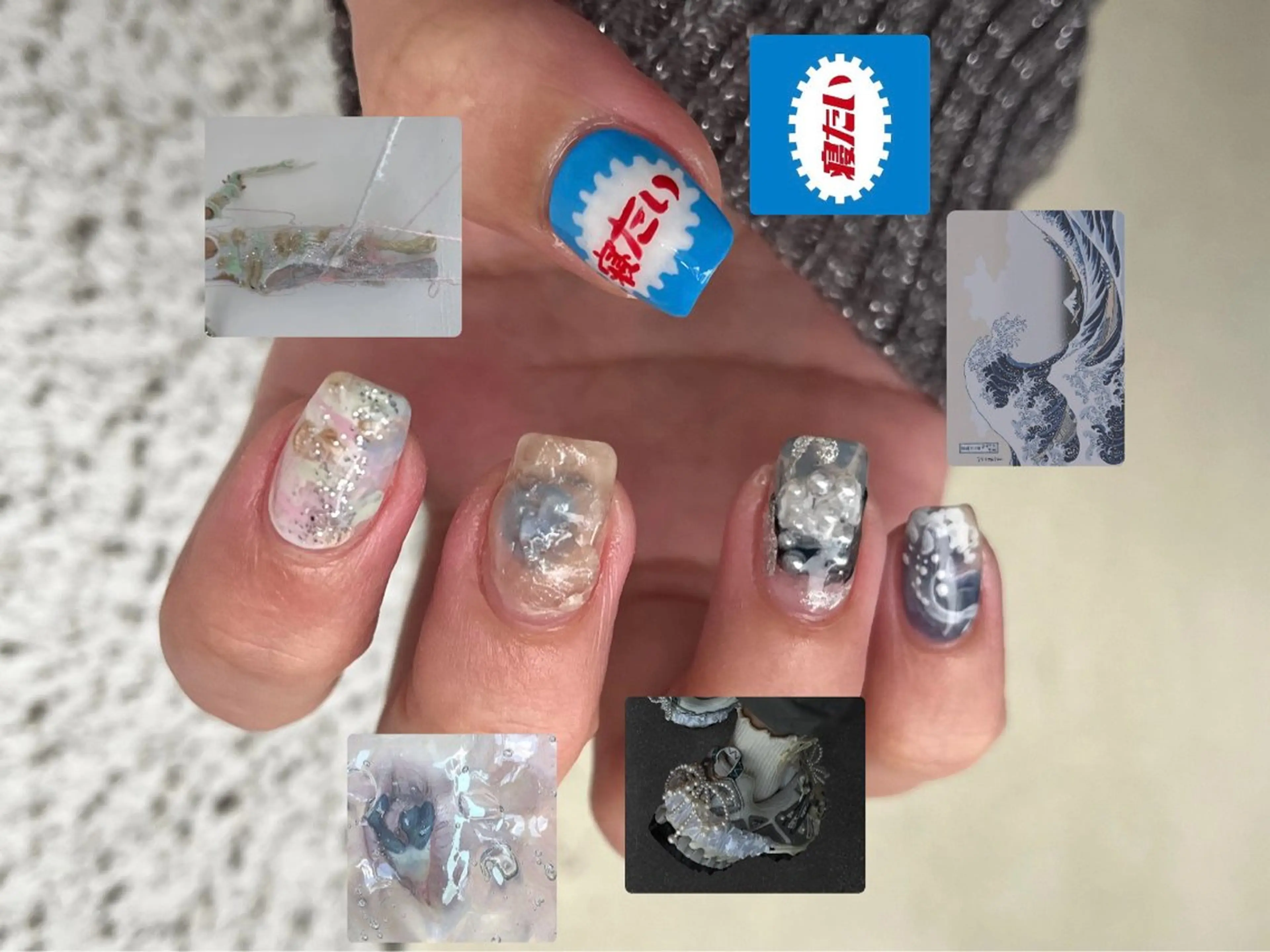 ネイル ハンドネイル アトリエ ○△□のネイルデザイン