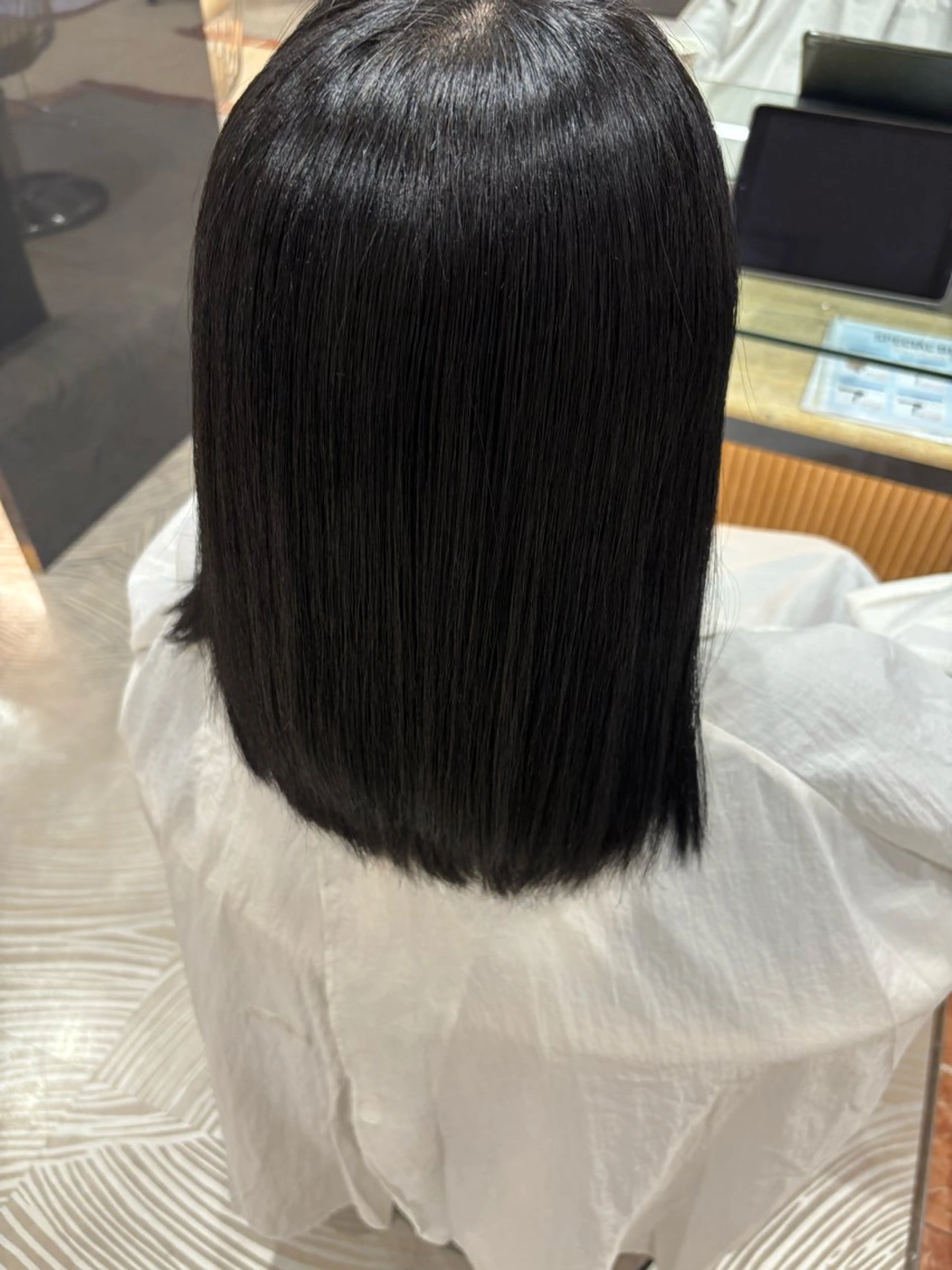 セミロング 篠田 健太郎のヘアスタイル