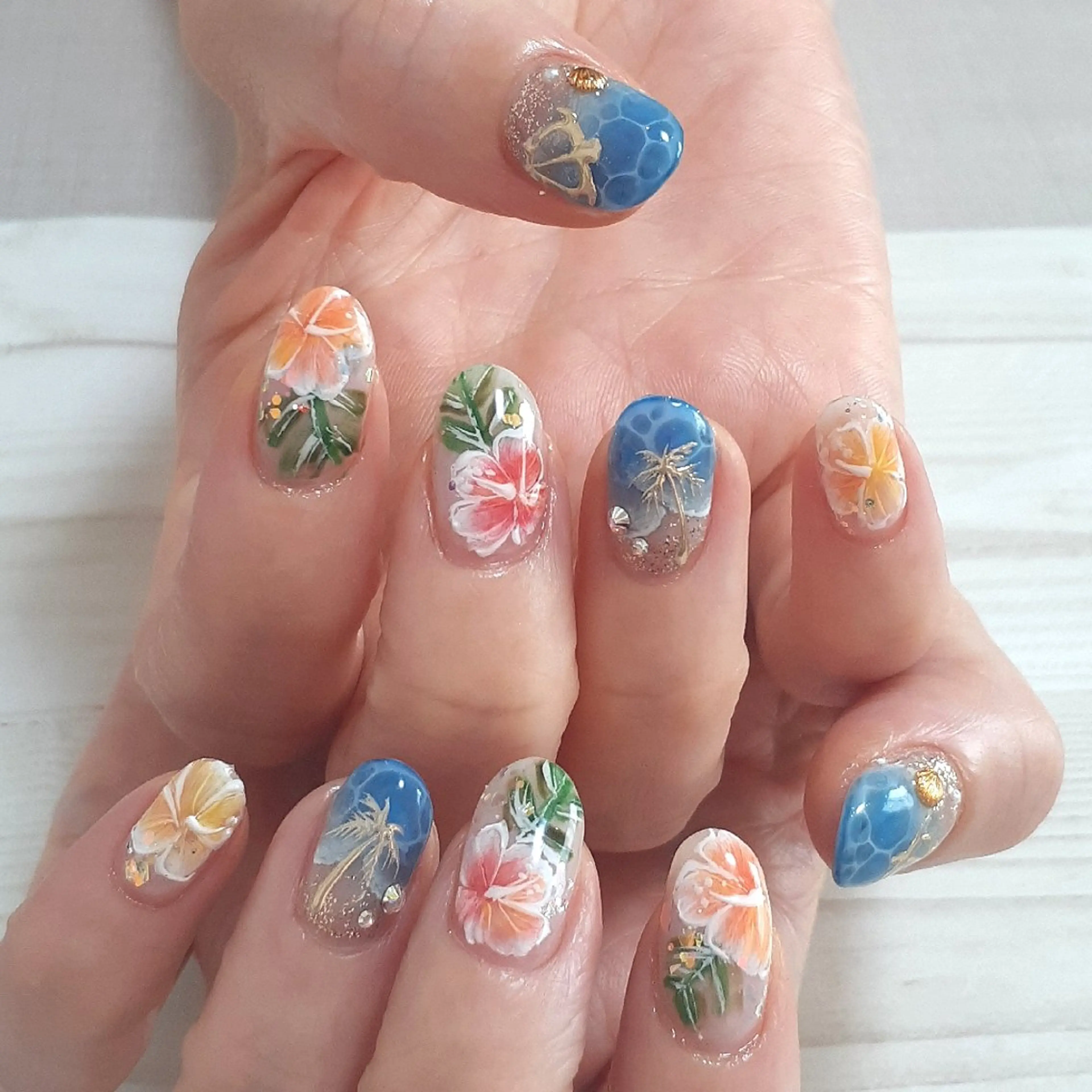 ネイル ハンドネイル 池元 真由美のネイルデザイン