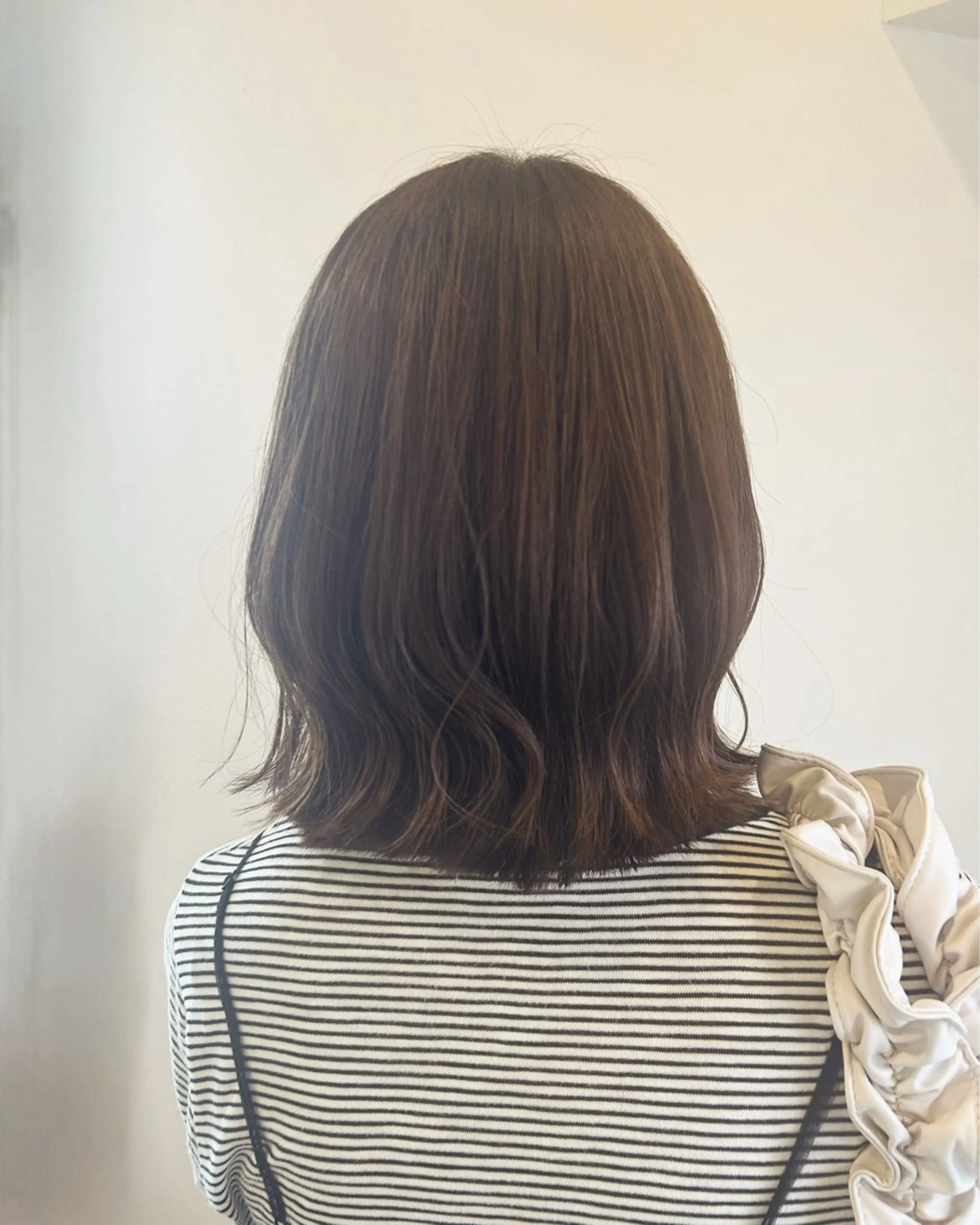 ミディアム カラー ヘアカラー 西田 早輝子🍊のヘアスタイル