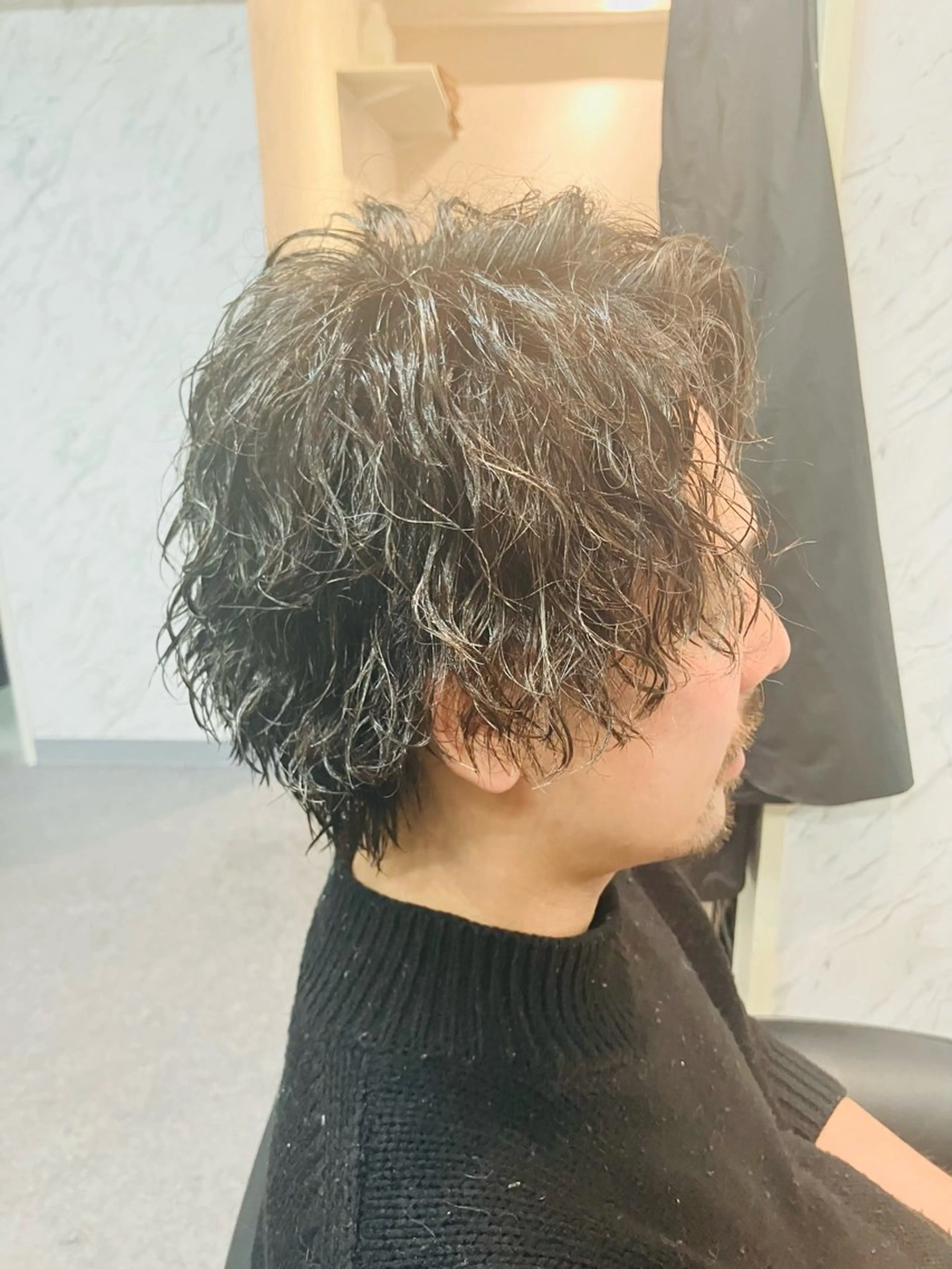 パーマ メンズ カット パーマ メンズ特化/パーマ/ フェードWATARUのヘアスタイル