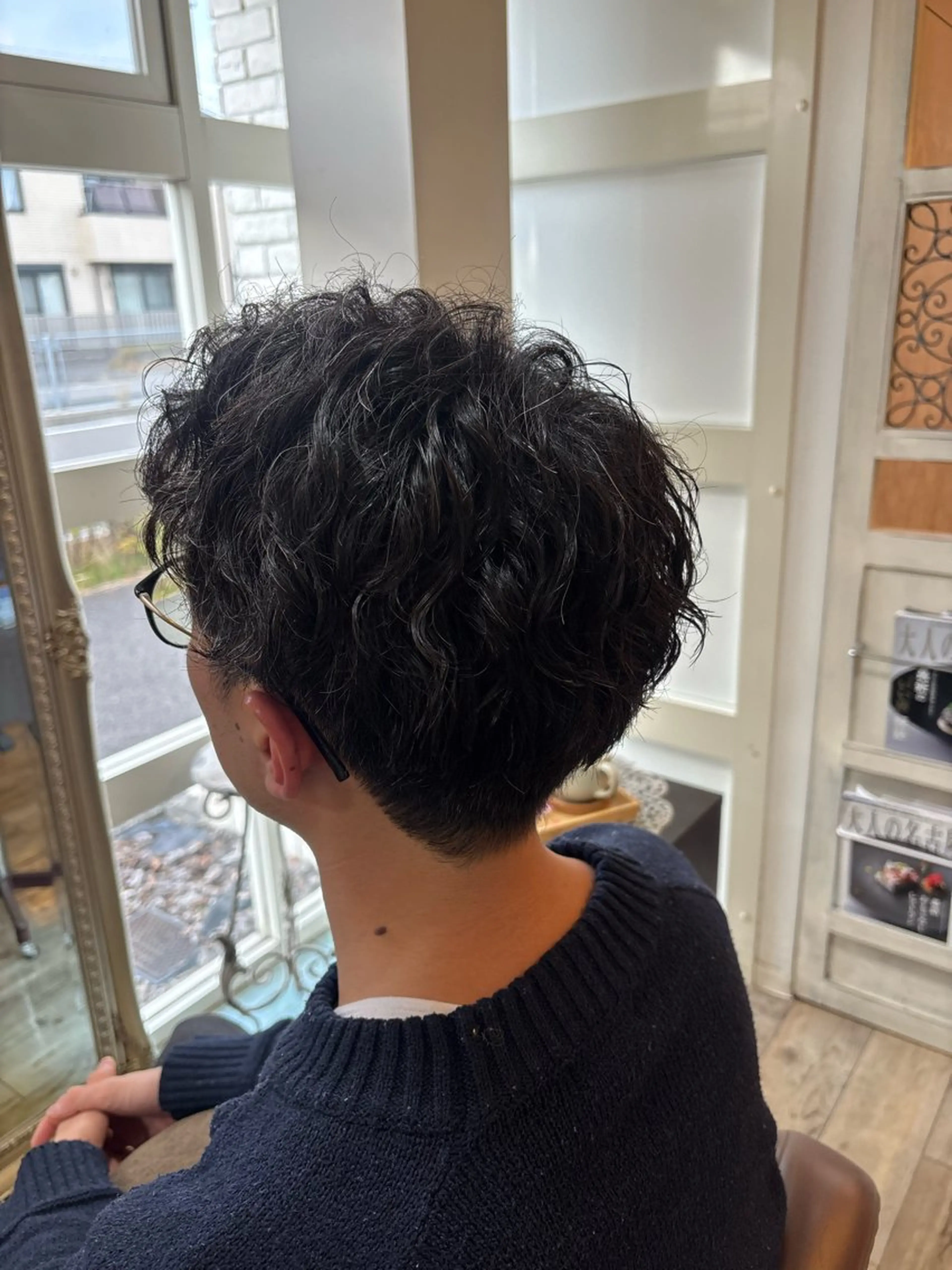 パーマ スパイラルパーマ 杉山 七海のヘアスタイル