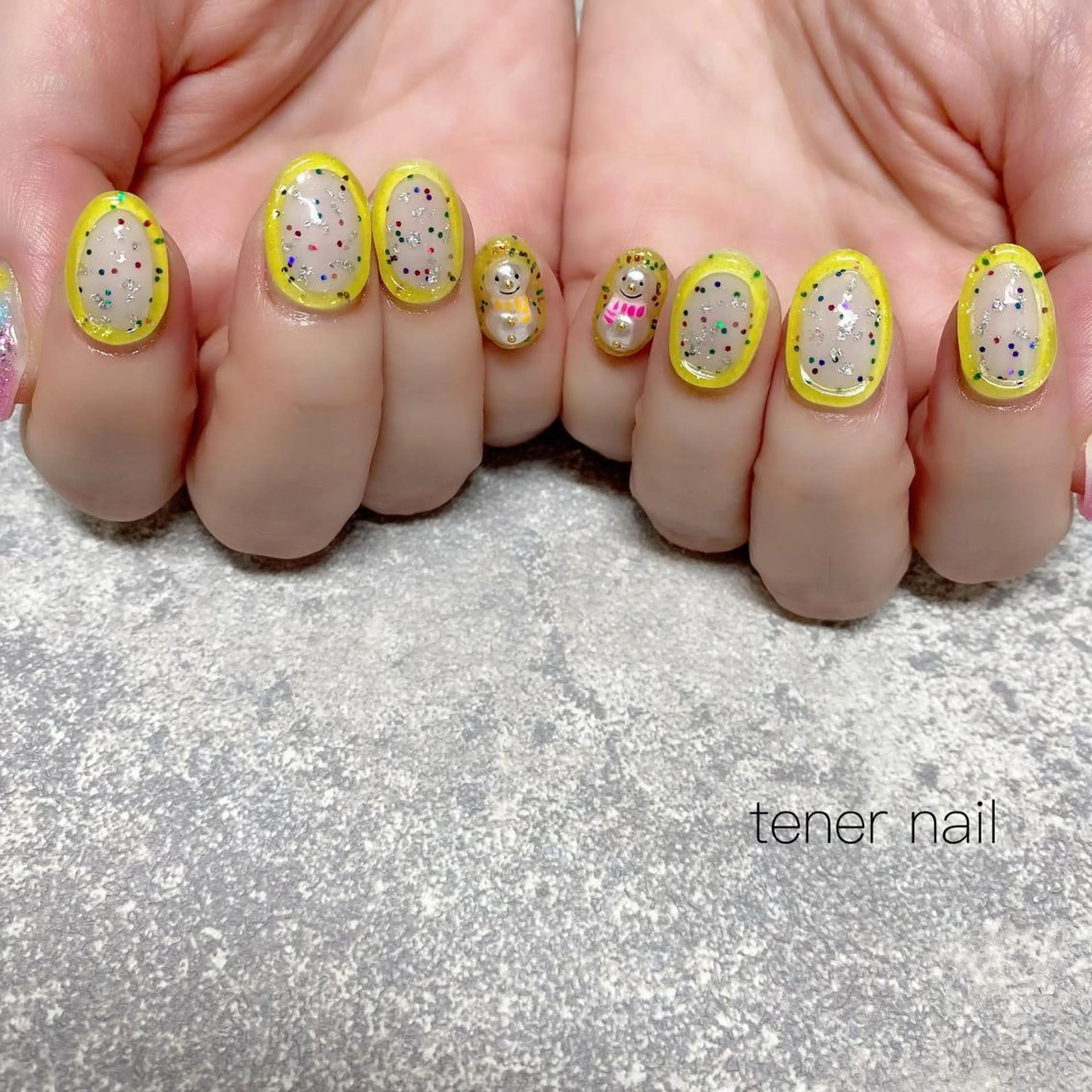 ネイル ぷっくりネイル テネルネイル tener nailのネイルデザイン