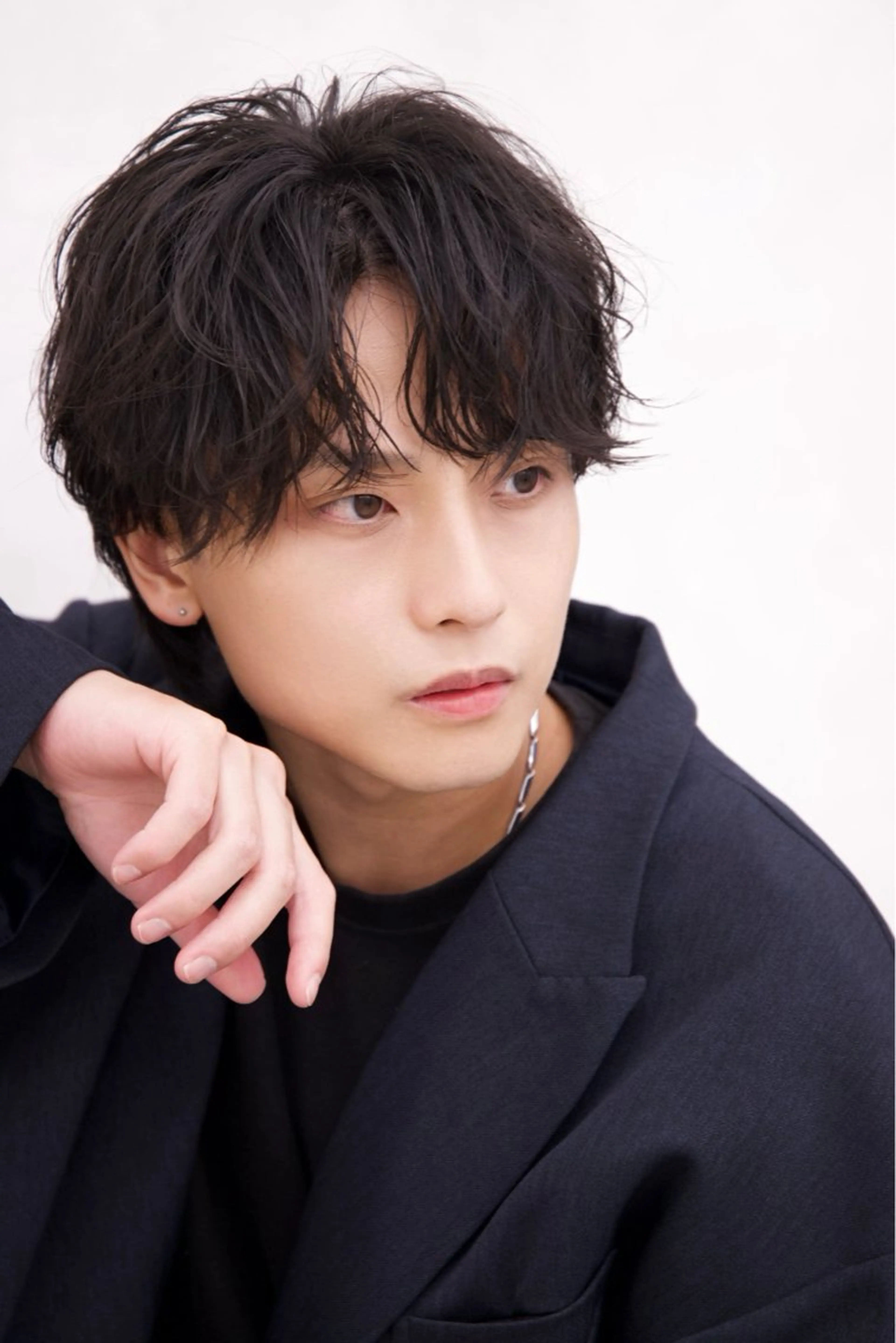 メンズ フェザーパーマ メンズパーマ カット パーマ 【公式】Men's salonLUCEYのヘアスタイル