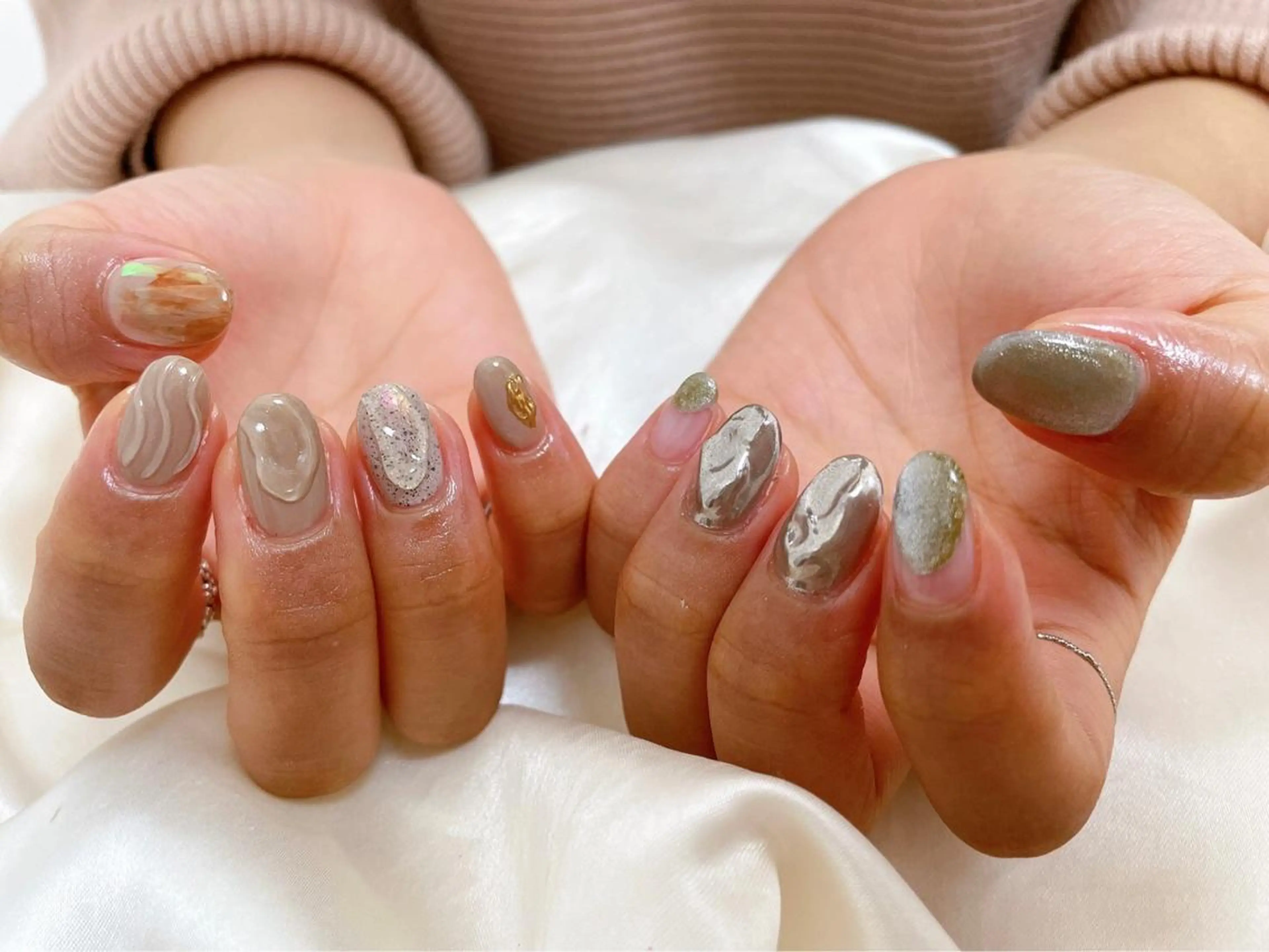 ネイル ニュアンスネイル ハンドネイル kiki nail &brow二子玉川の眉毛・アイブロウイメージ