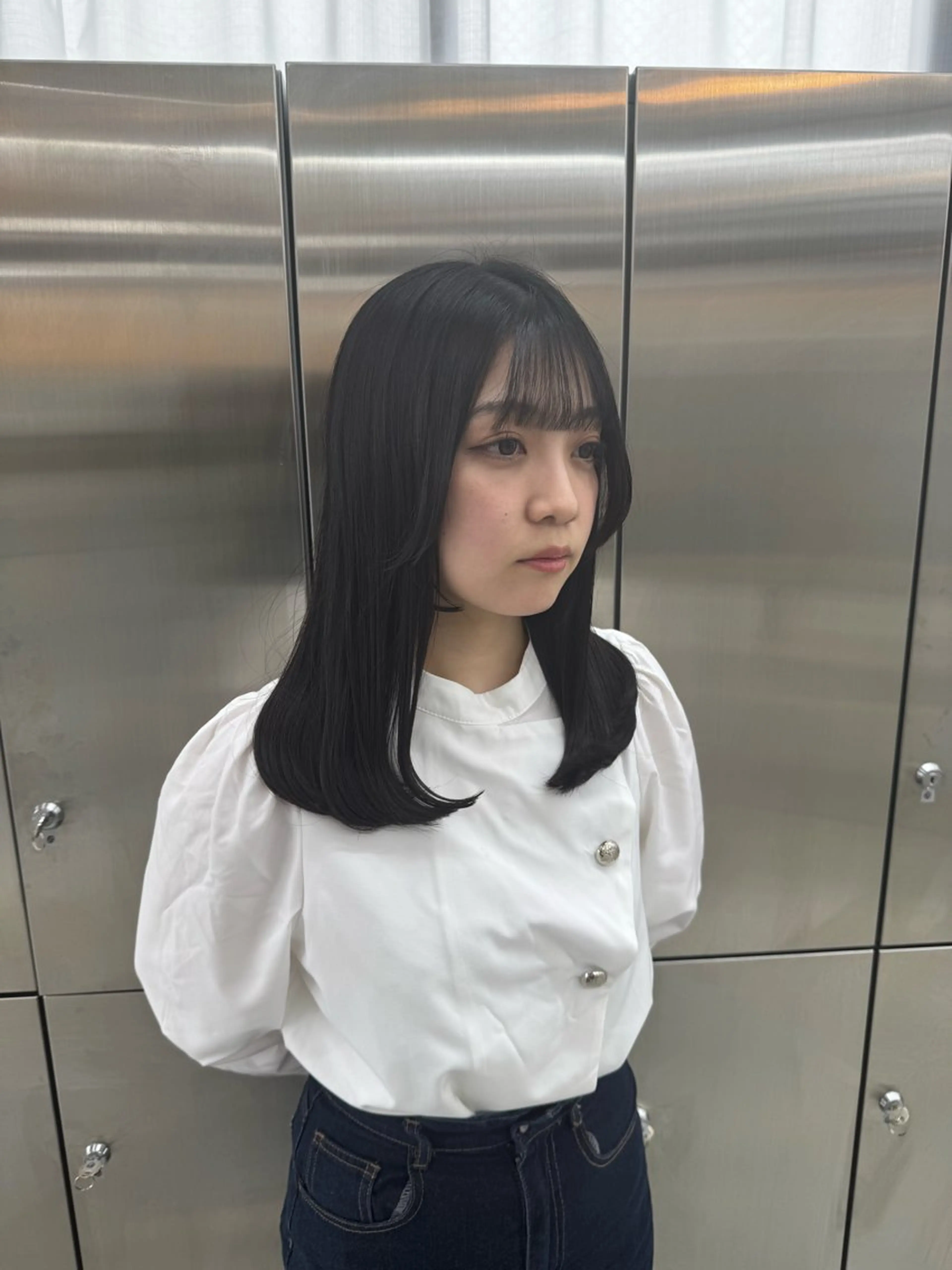 セミロング トリートメント yuimarl切田 はじめ✨のヘアスタイル