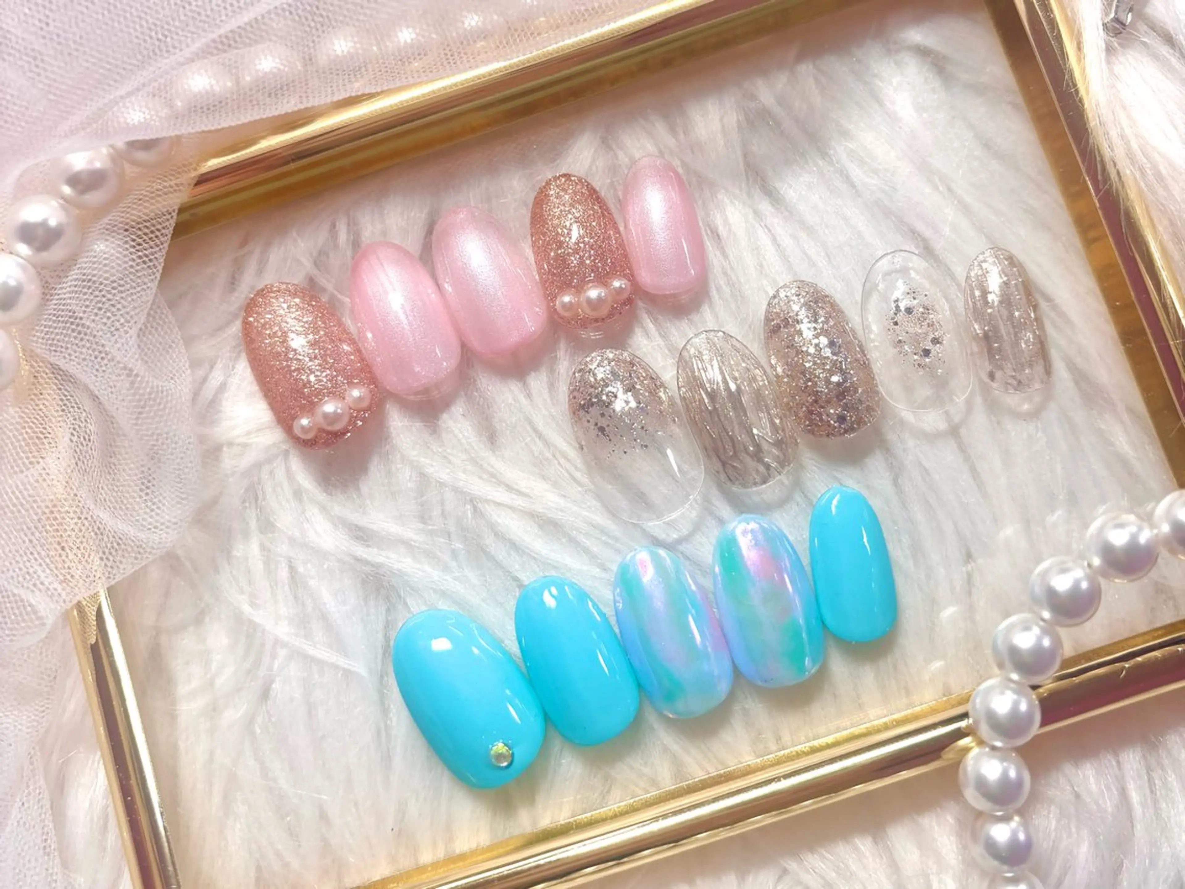 ネイル ジェルネイル パラジェル シンプルネイル ハンドネイル Noix 横浜のネイルデザイン