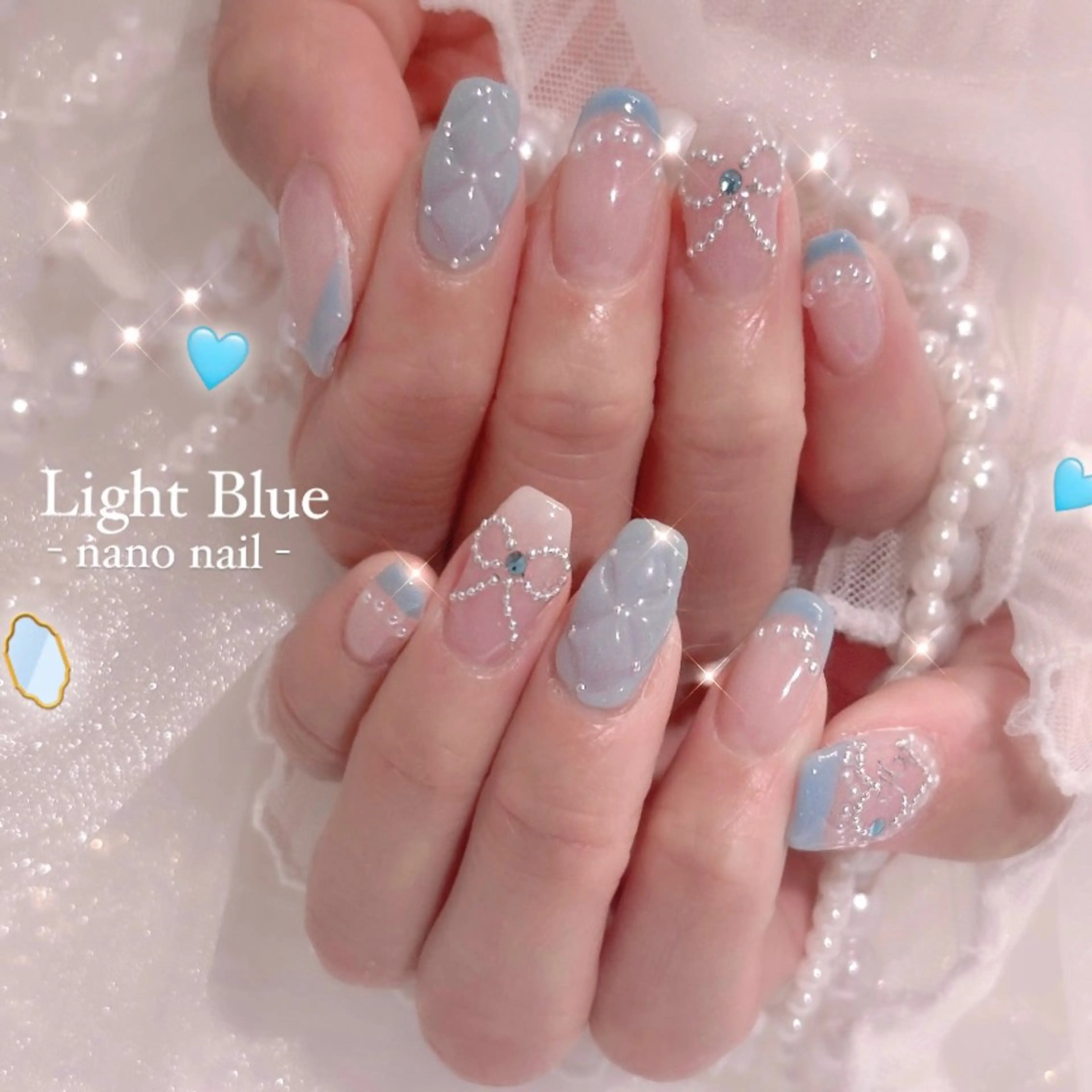 ネイル nano nail☁ 久屋大通💫のネイルデザイン