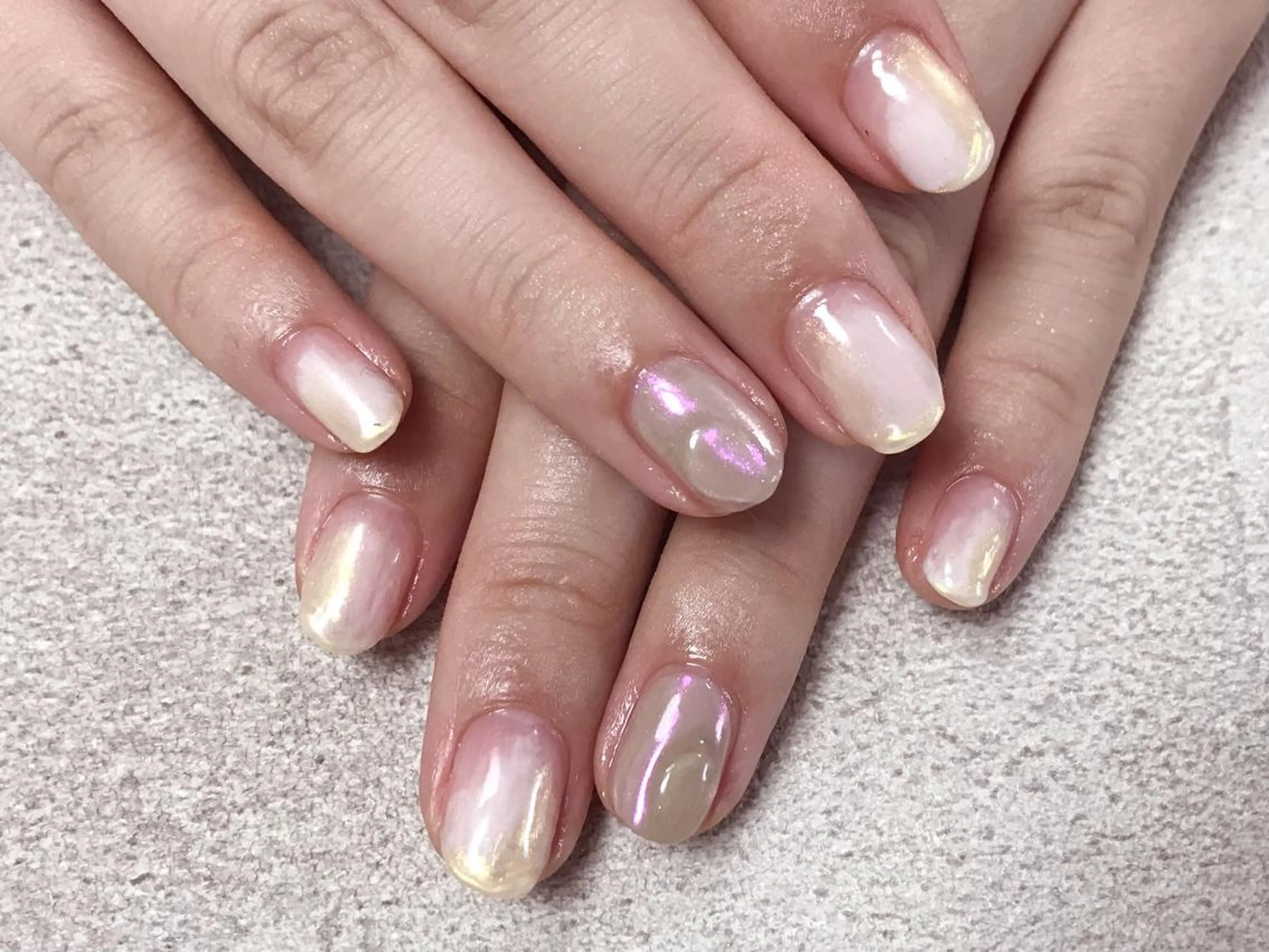 ネイル ミラーネイル kikinail 溝の口のネイルデザイン