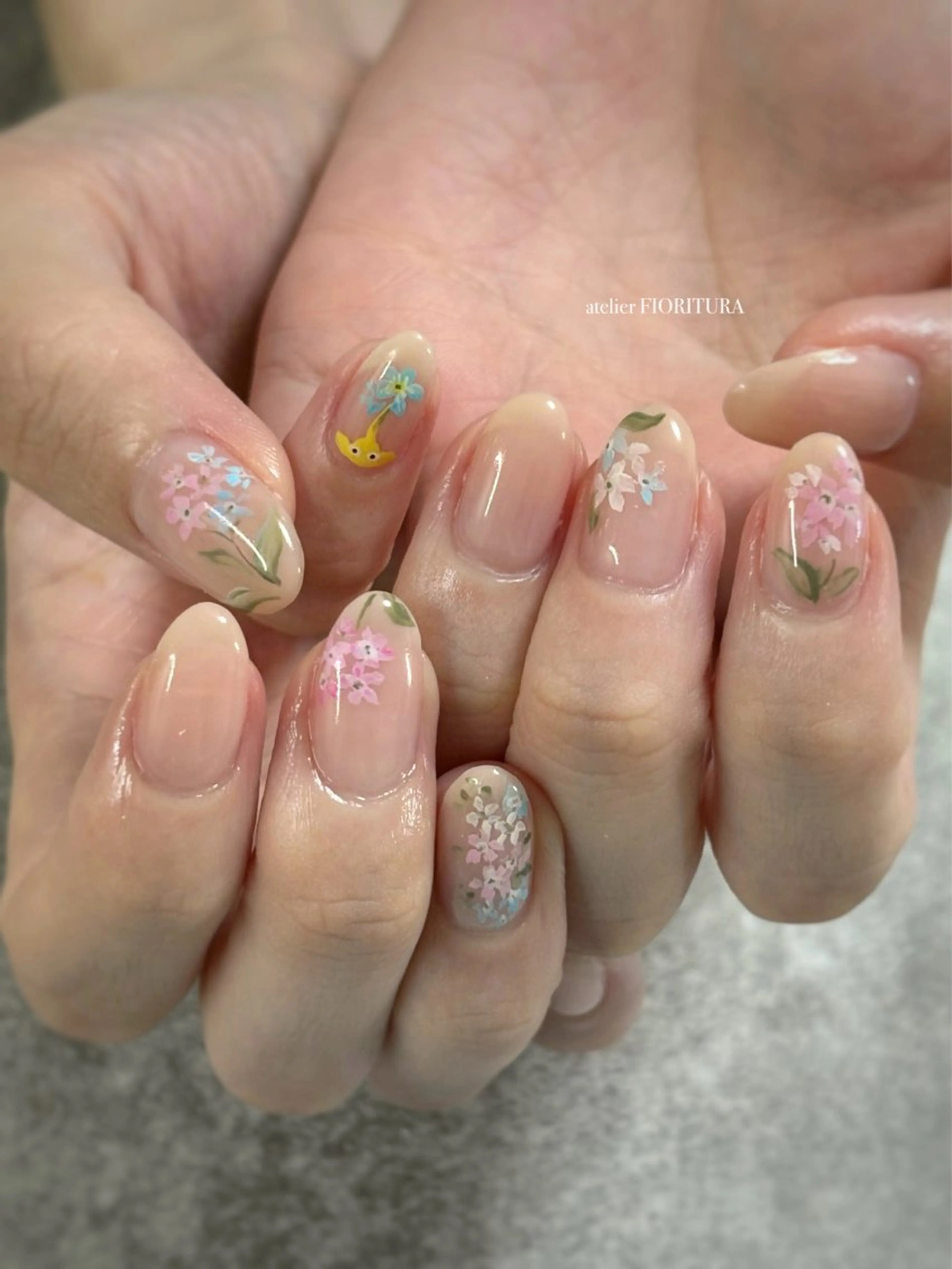 ネイル ハンドネイル FIORITURA Maikoのネイルデザイン